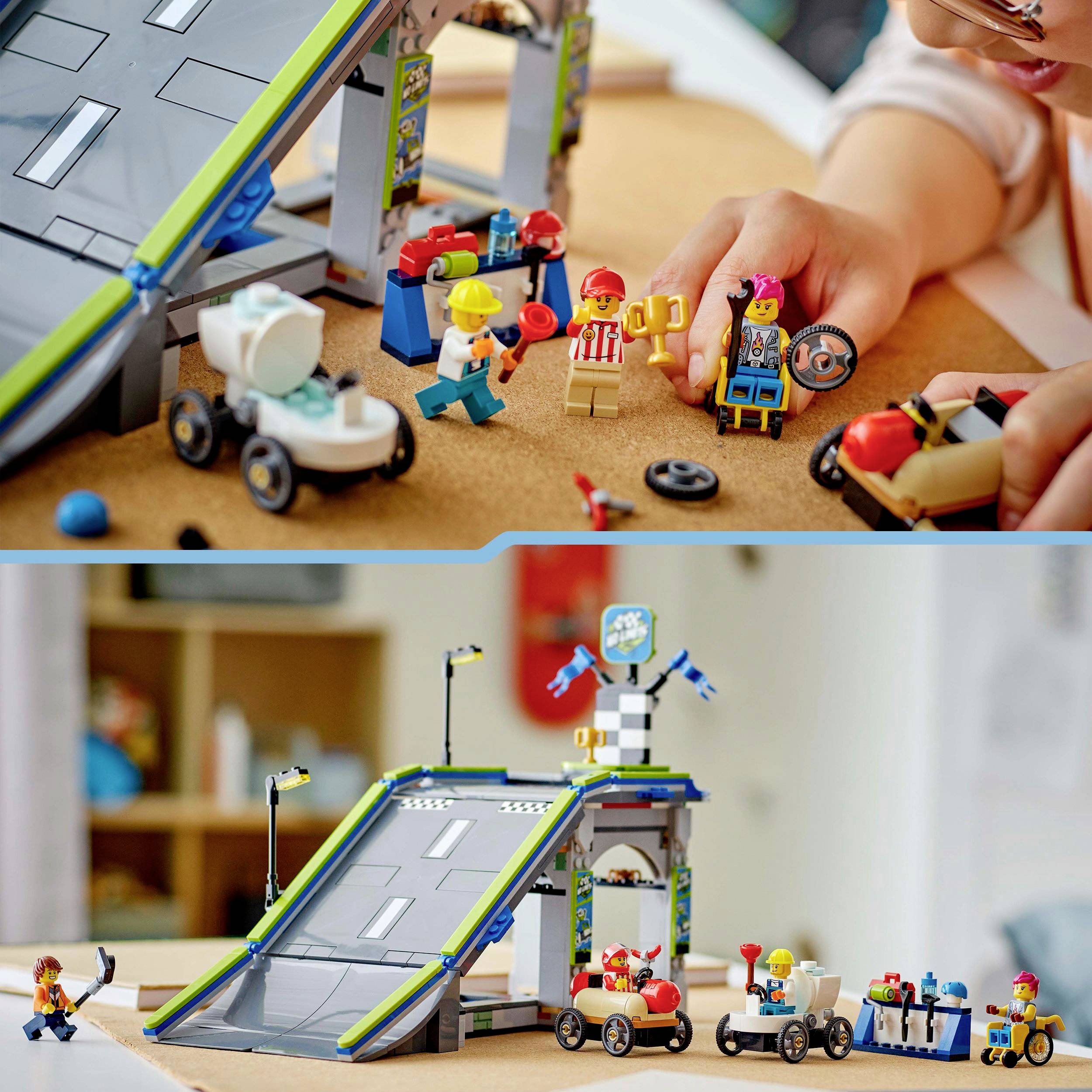 60460 LEGO® CITY Keine Limits: Seifenkistenrennen mit Rampe