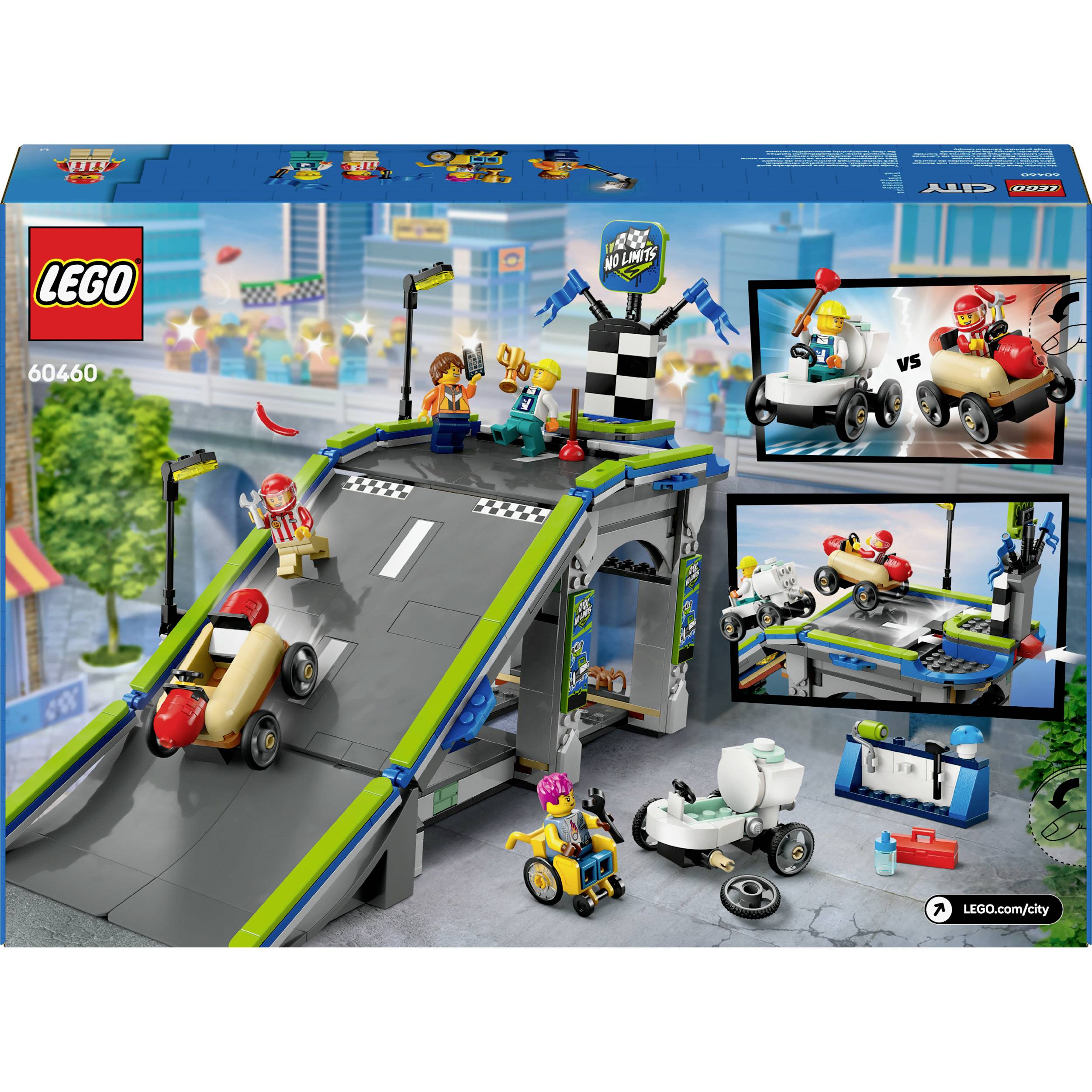 60460 LEGO® CITY Keine Limits: Seifenkistenrennen mit Rampe