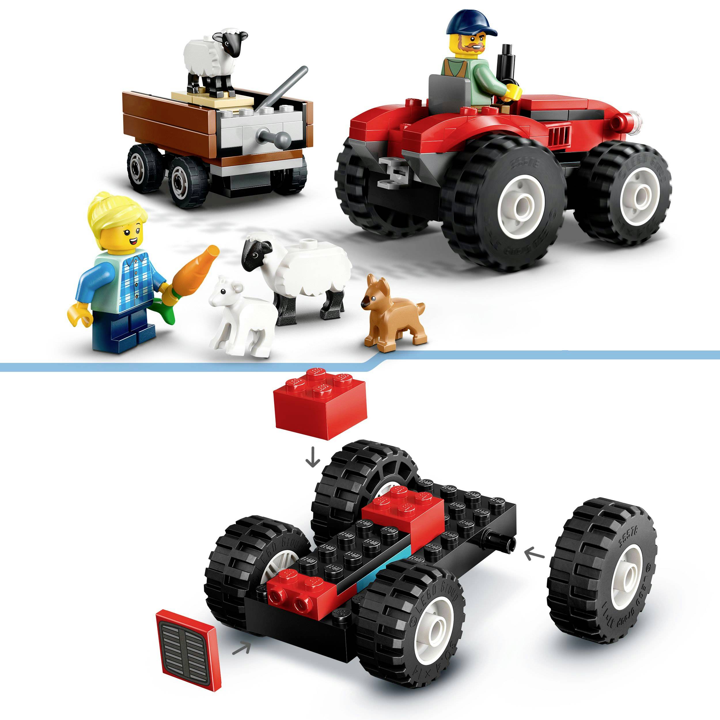 ® City 60461 Traktor mit Anhänger