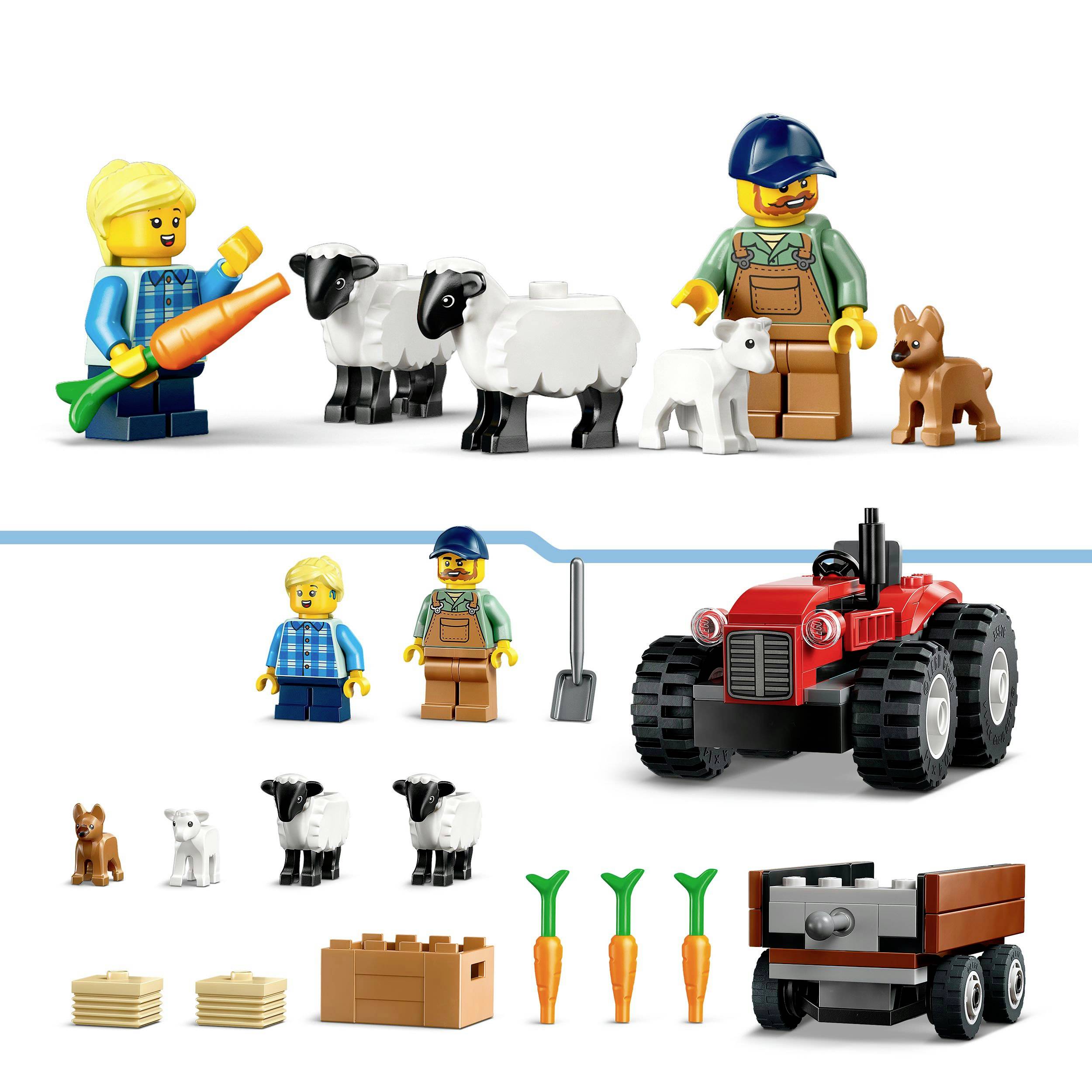 ® City 60461 Traktor mit Anhänger