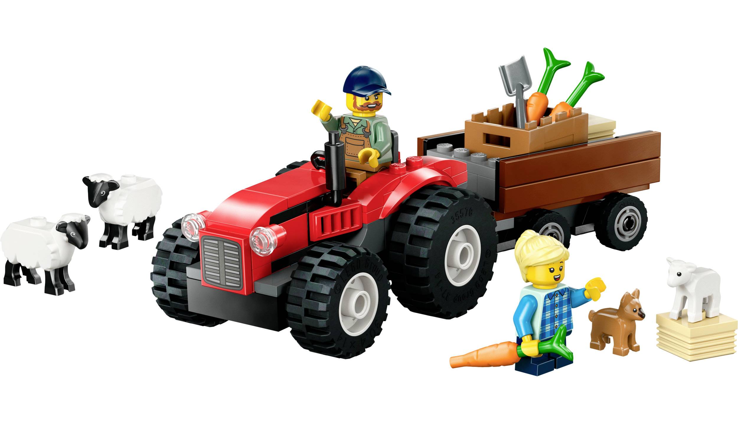 ® City 60461 Traktor mit Anhänger