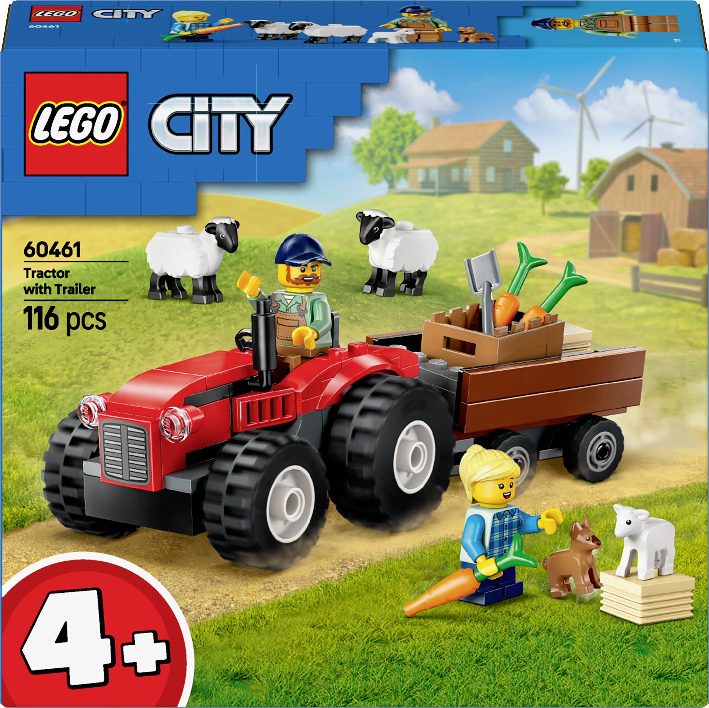 60461 LEGO® CITY Traktor mit Anhänger