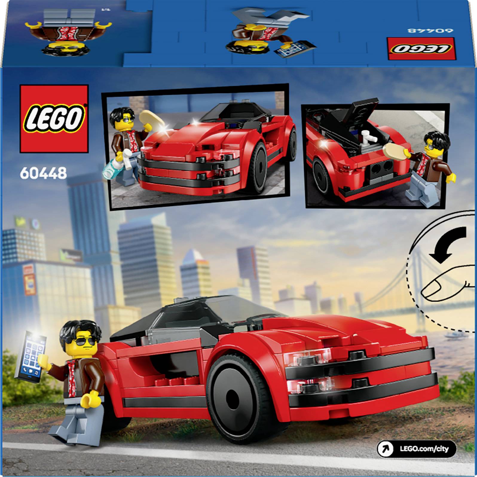 60448 LEGO® CITY Roter Sportwagen