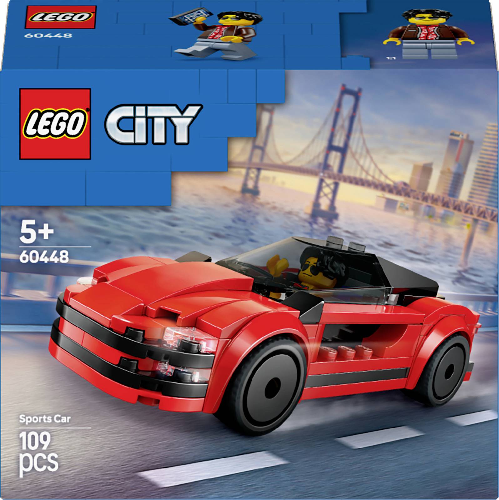 60448 LEGO® CITY Roter Sportwagen