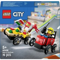 60458 LEGO® CITY Pizzalieferwagen vs. Löschauto 60458 LEGO® CITY Pizzalieferwagen vs. Löschauto