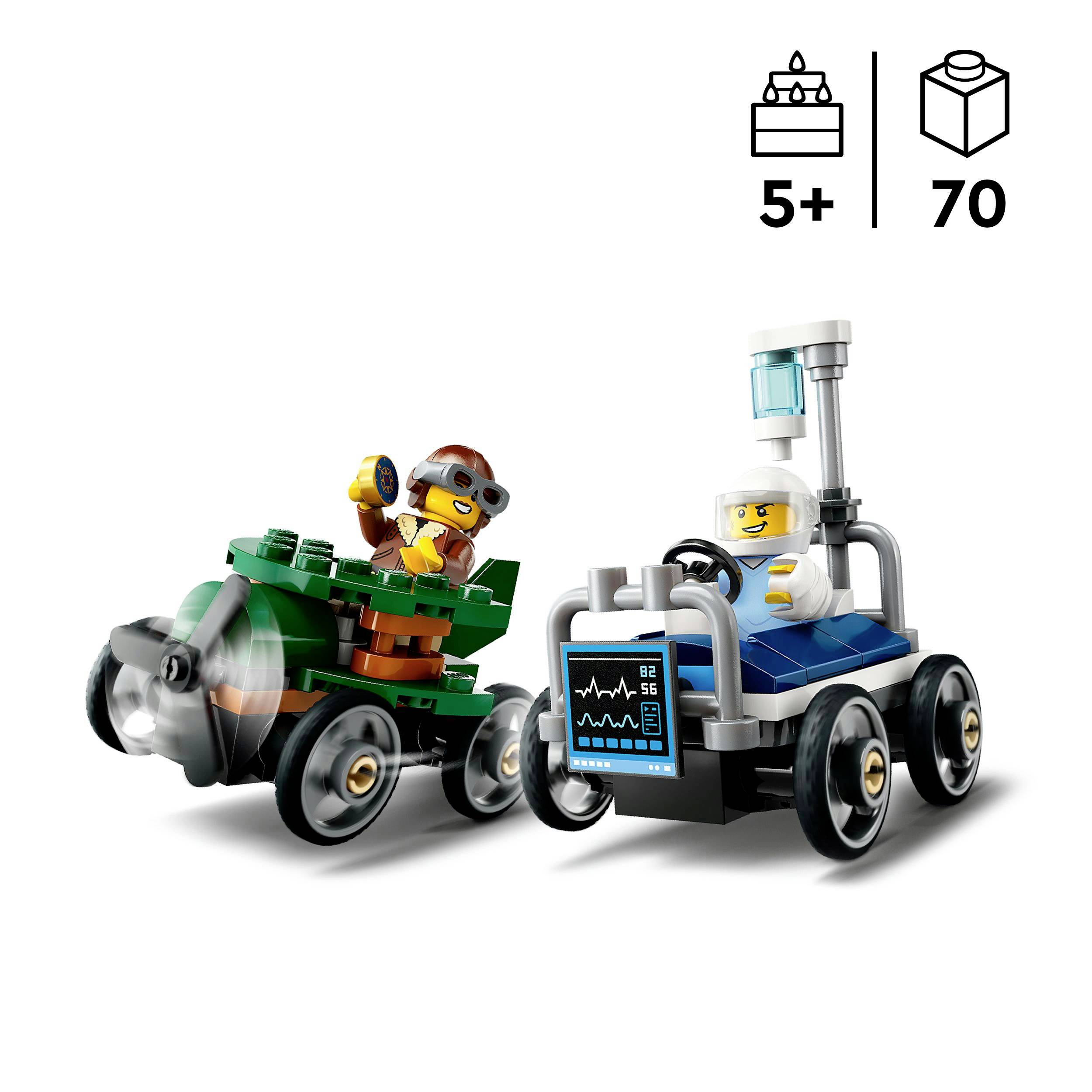 60459 LEGO® CITY Flugzeug vs. Krankenhausbett