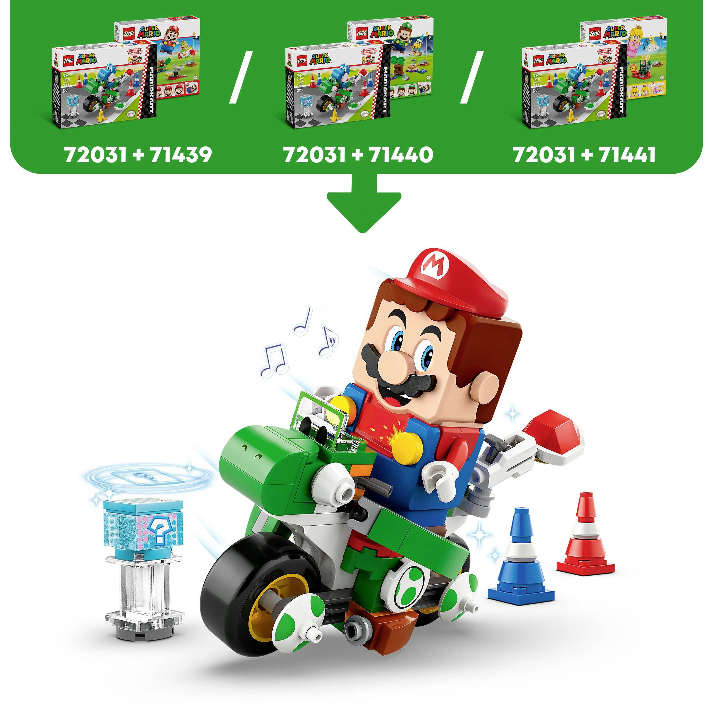 72031 LEGO® Super Mario™ Mario Kart™ – Yoshi–Bike