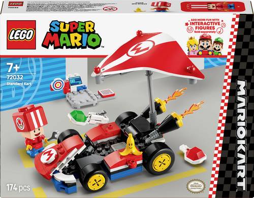 LEGO Super Mario 72032 Kart™ – Standard–Kart Bausatz, Mehrfarbig