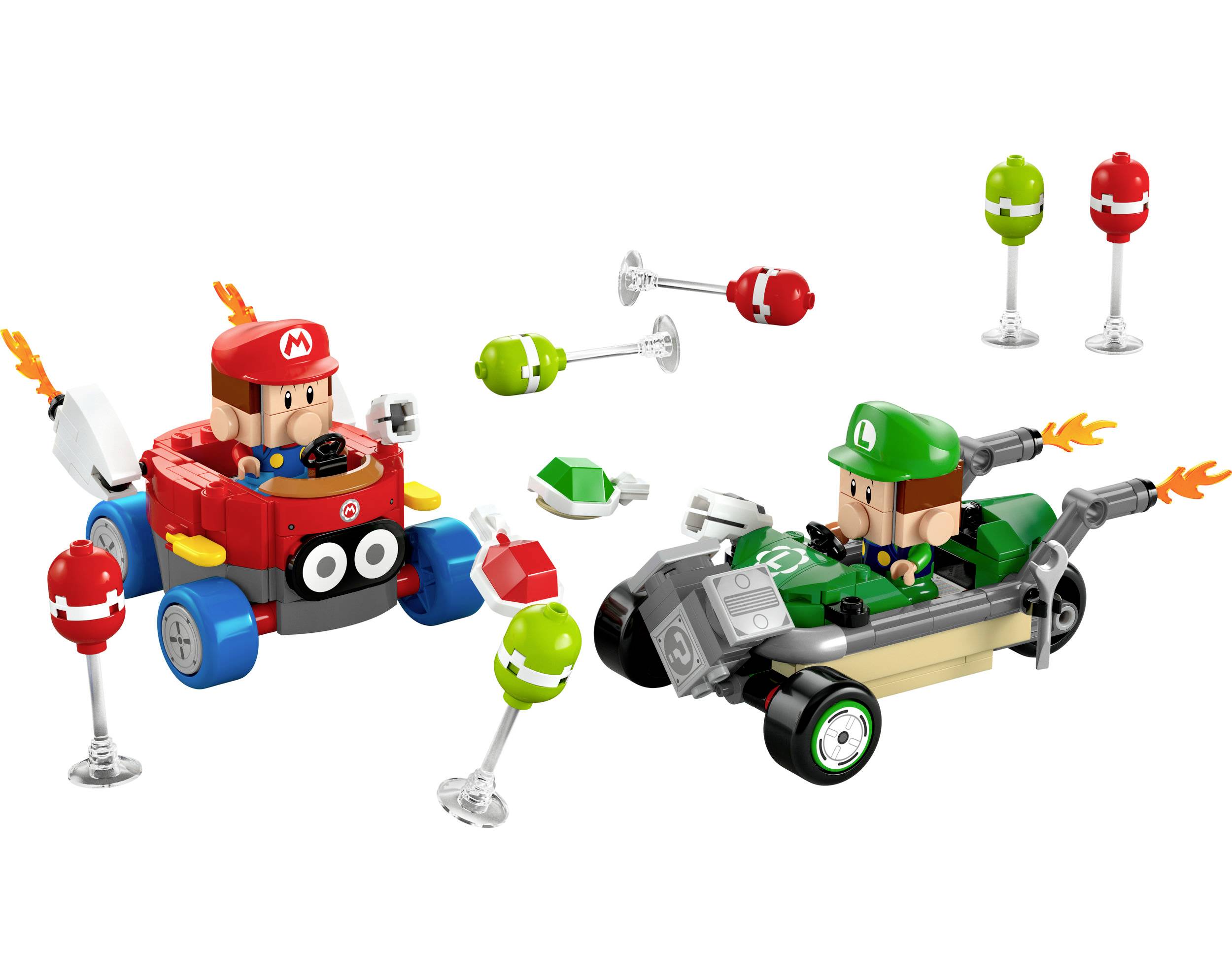 72034 LEGO® Super Mario™ Mario Kart™ – Baby Mario vs. Baby Luigi