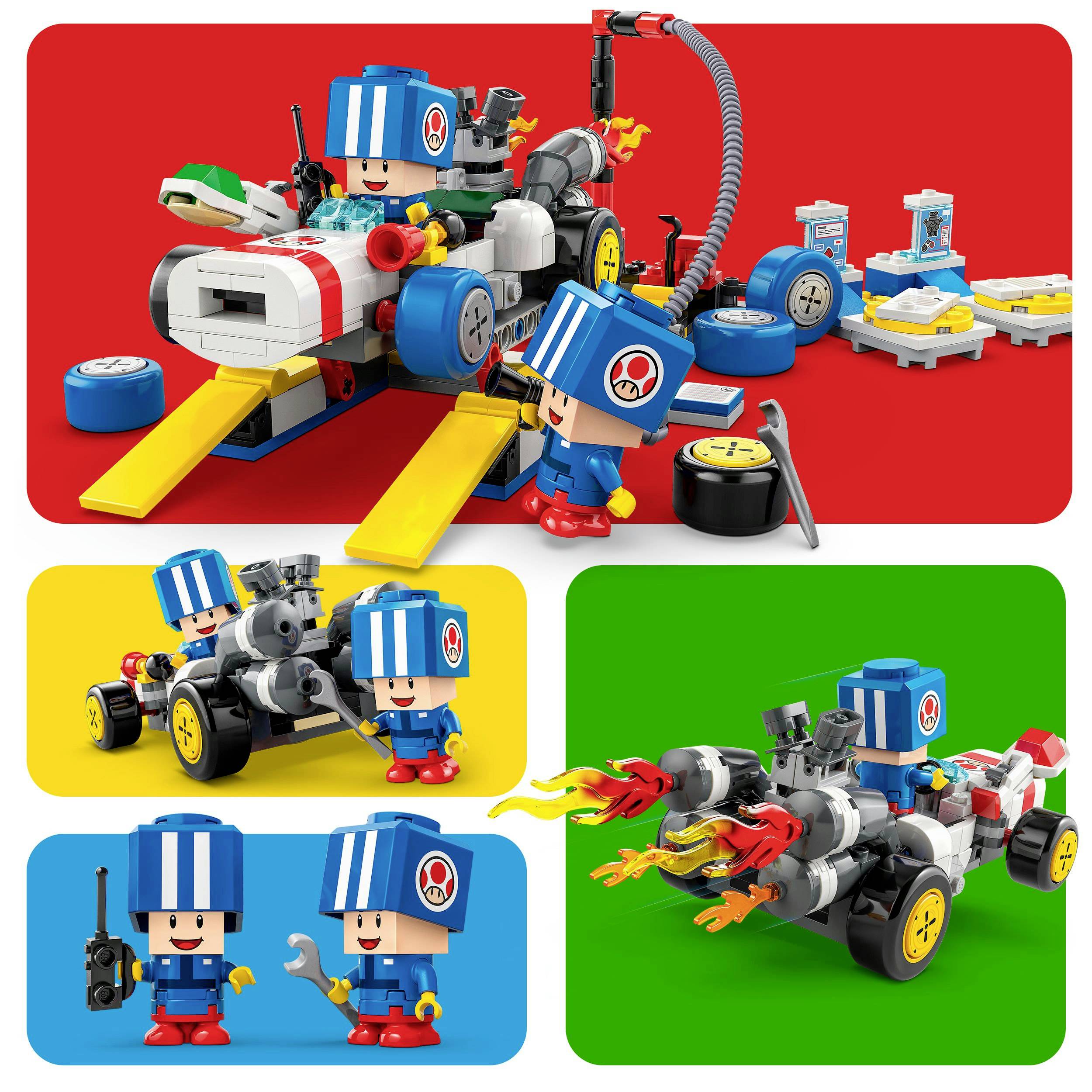 72035 LEGO® Super Mario™ Mario Kart™ – Toads Werkstatt