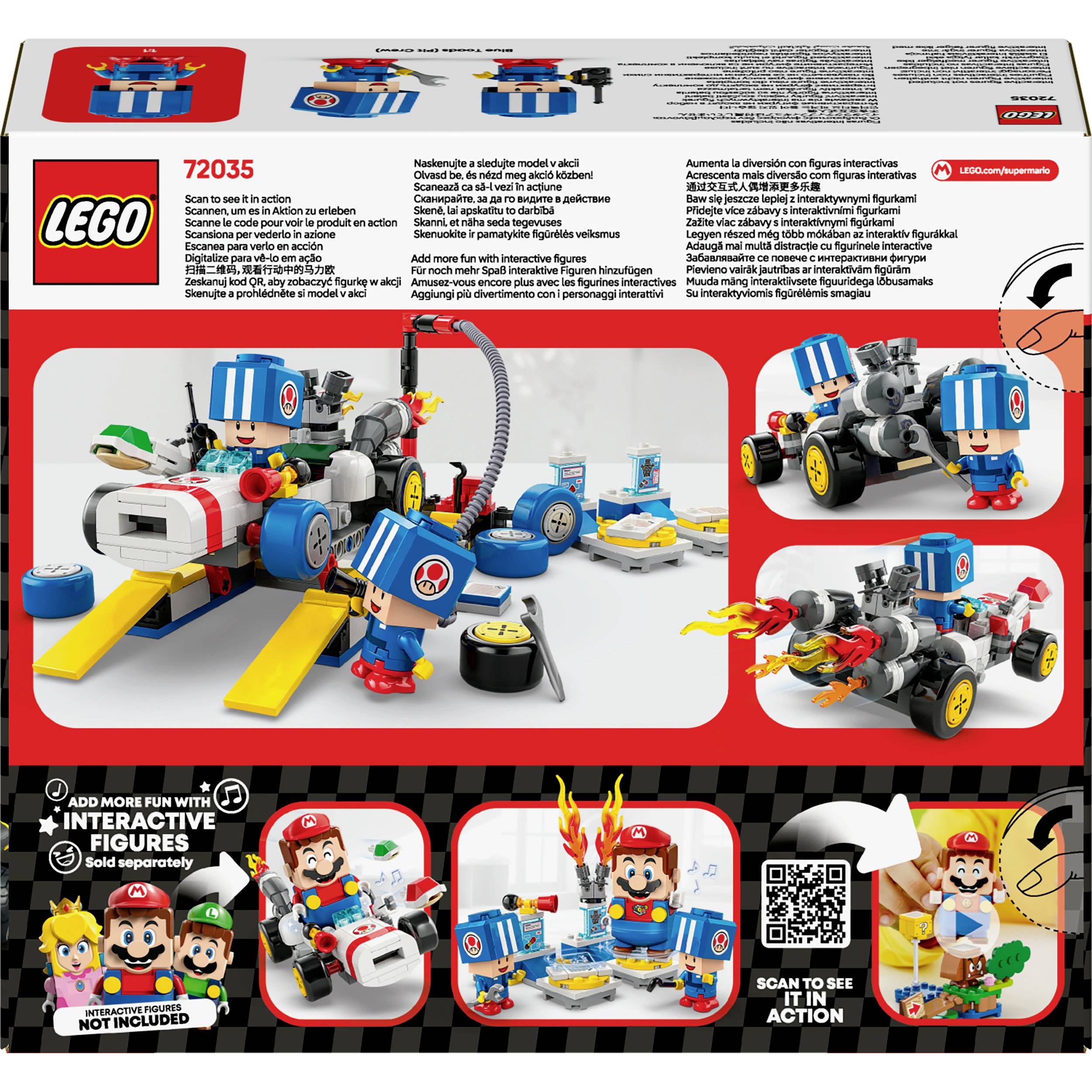 72035 LEGO® Super Mario™ Mario Kart™ – Toads Werkstatt