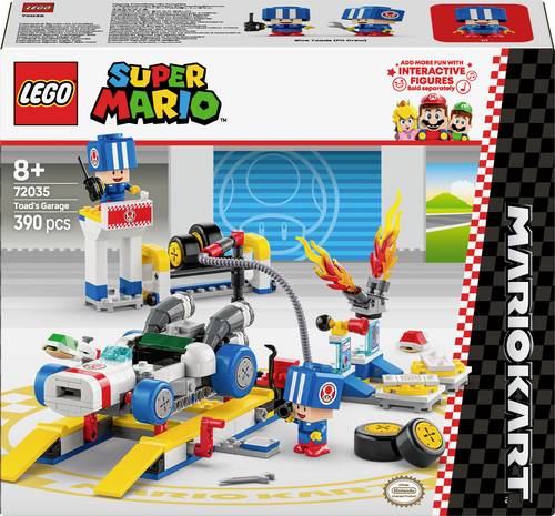 LEGO Super Mario 72035 Kart™ – Toads Werkstatt Bausatz, Mehrfarbig