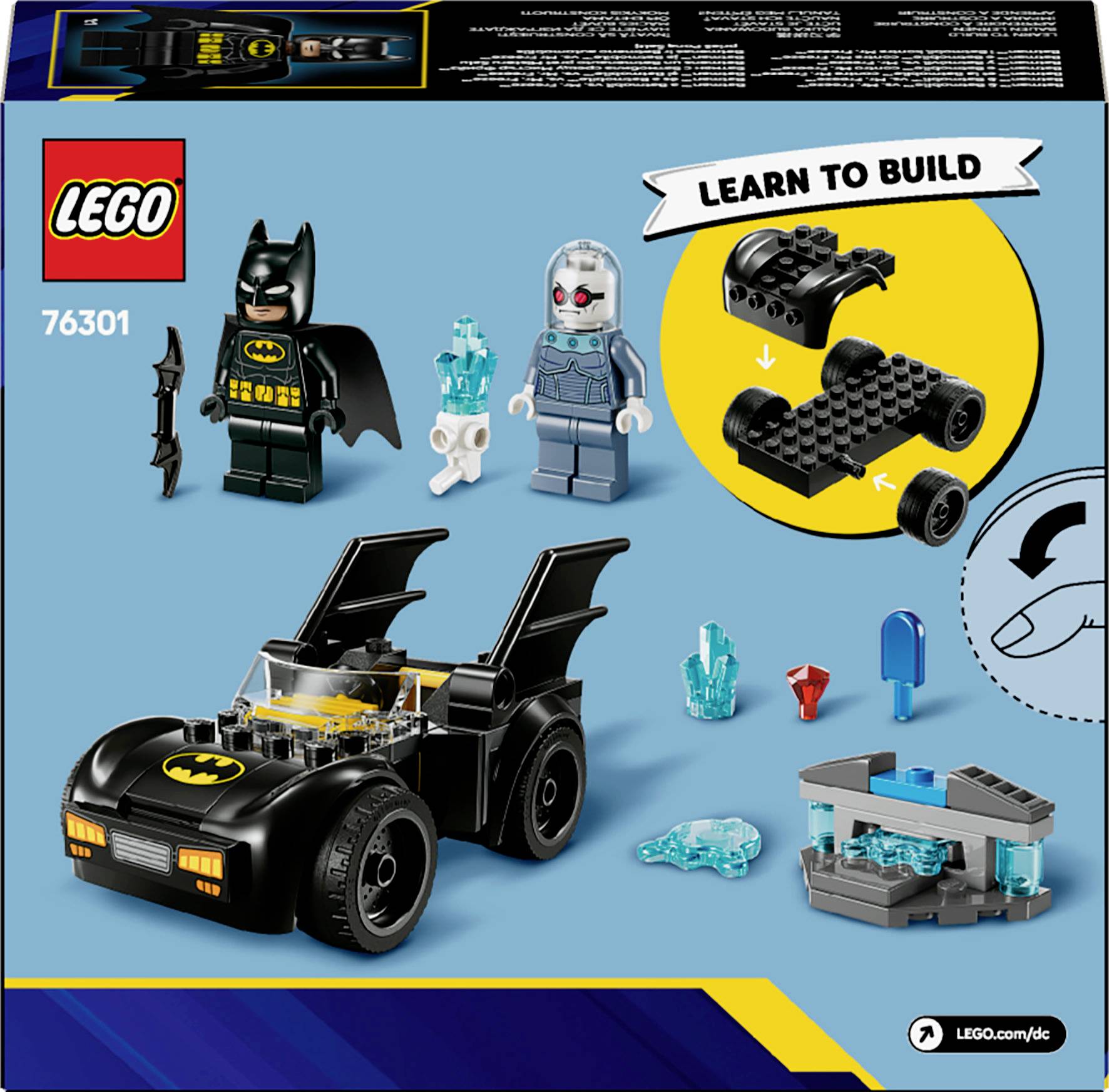 76301 LEGO® DC COMICS SUPER HEROES Batman™ & Batmobil™ vs. Mr. Freeze™
