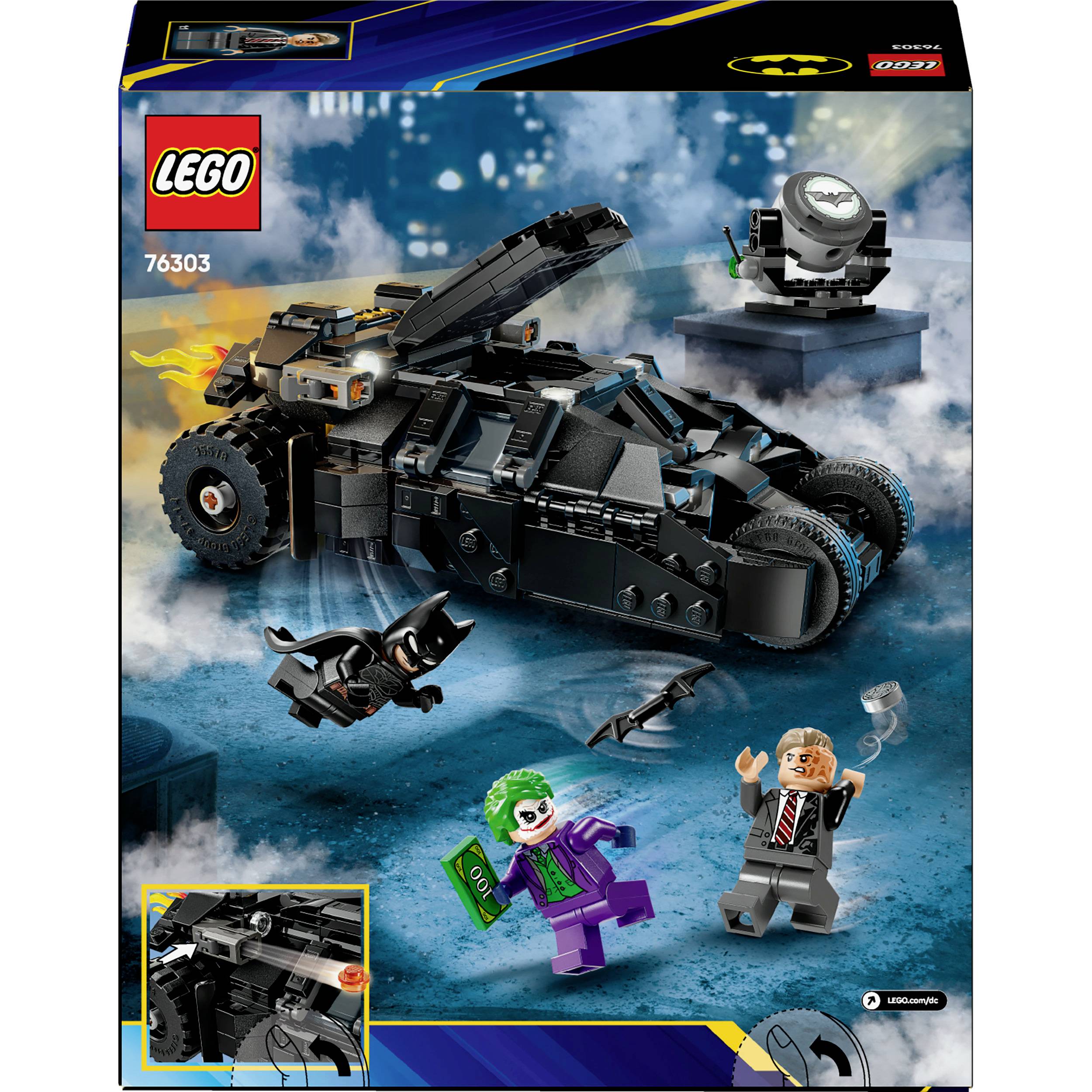 76303 LEGO® DC COMICS SUPER HEROES Batman™ Tumbler vs. Two-Face™ & The Joker™