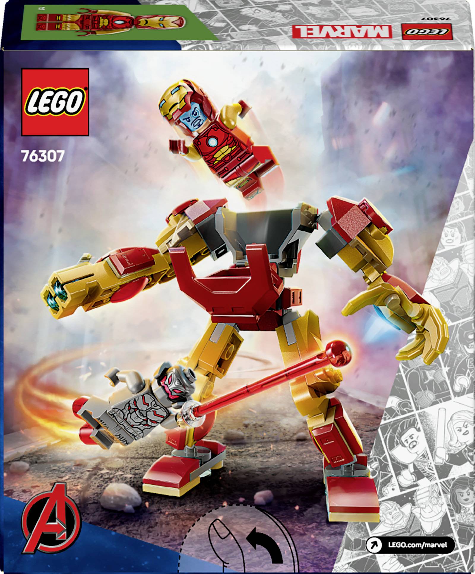 76307 LEGO® MARVEL SUPER HEROES Iron Man Mech vs. Ultron