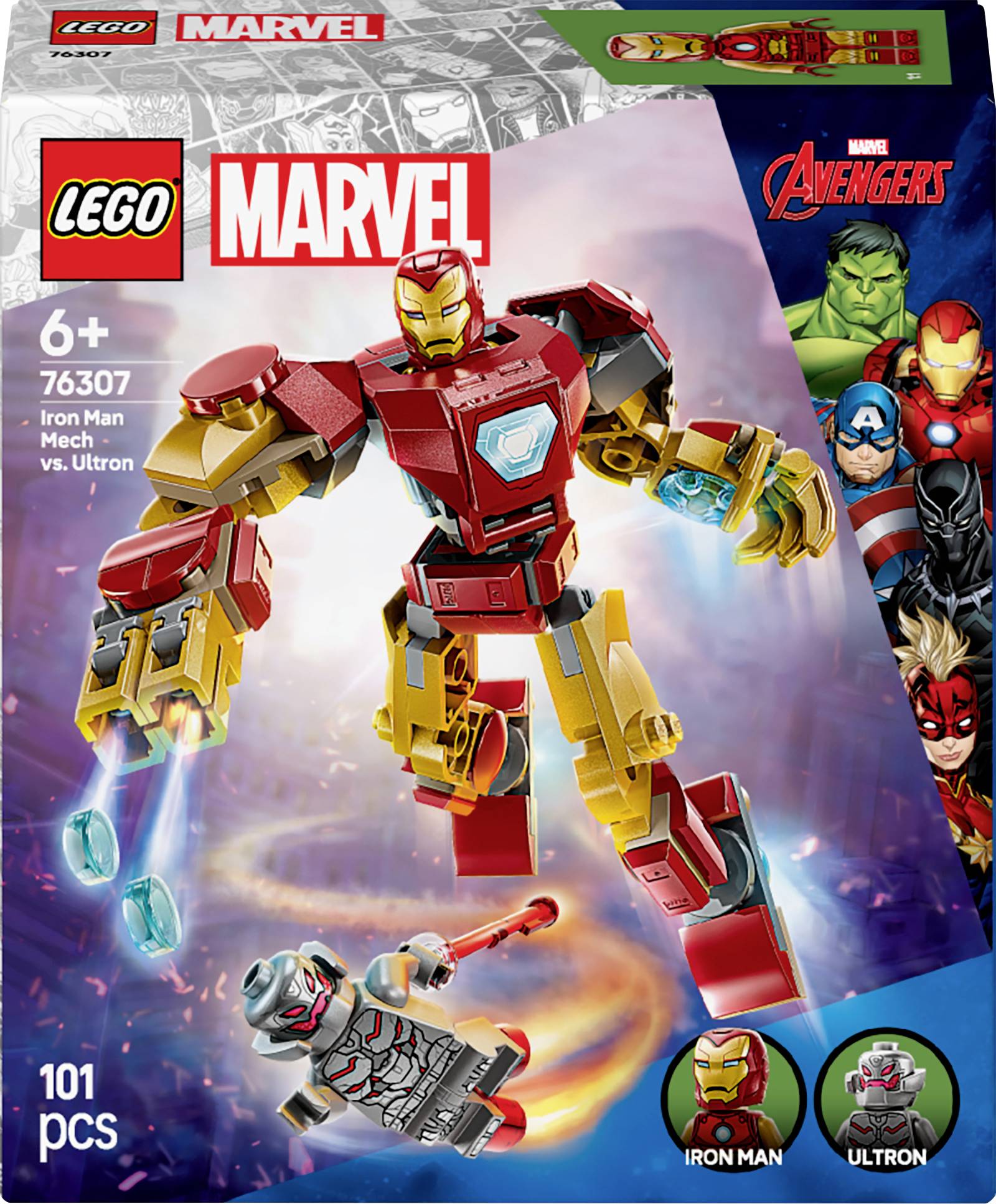 76307 LEGO® MARVEL SUPER HEROES Iron Man Mech vs. Ultron