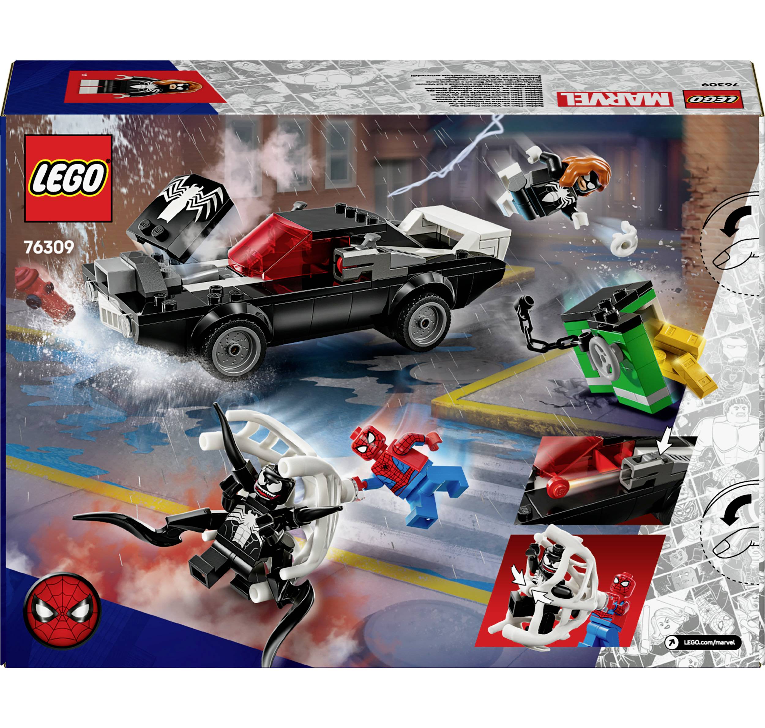 76309 LEGO® MARVEL SUPER HEROES Spider-Man vs. Venom Muscle-Car