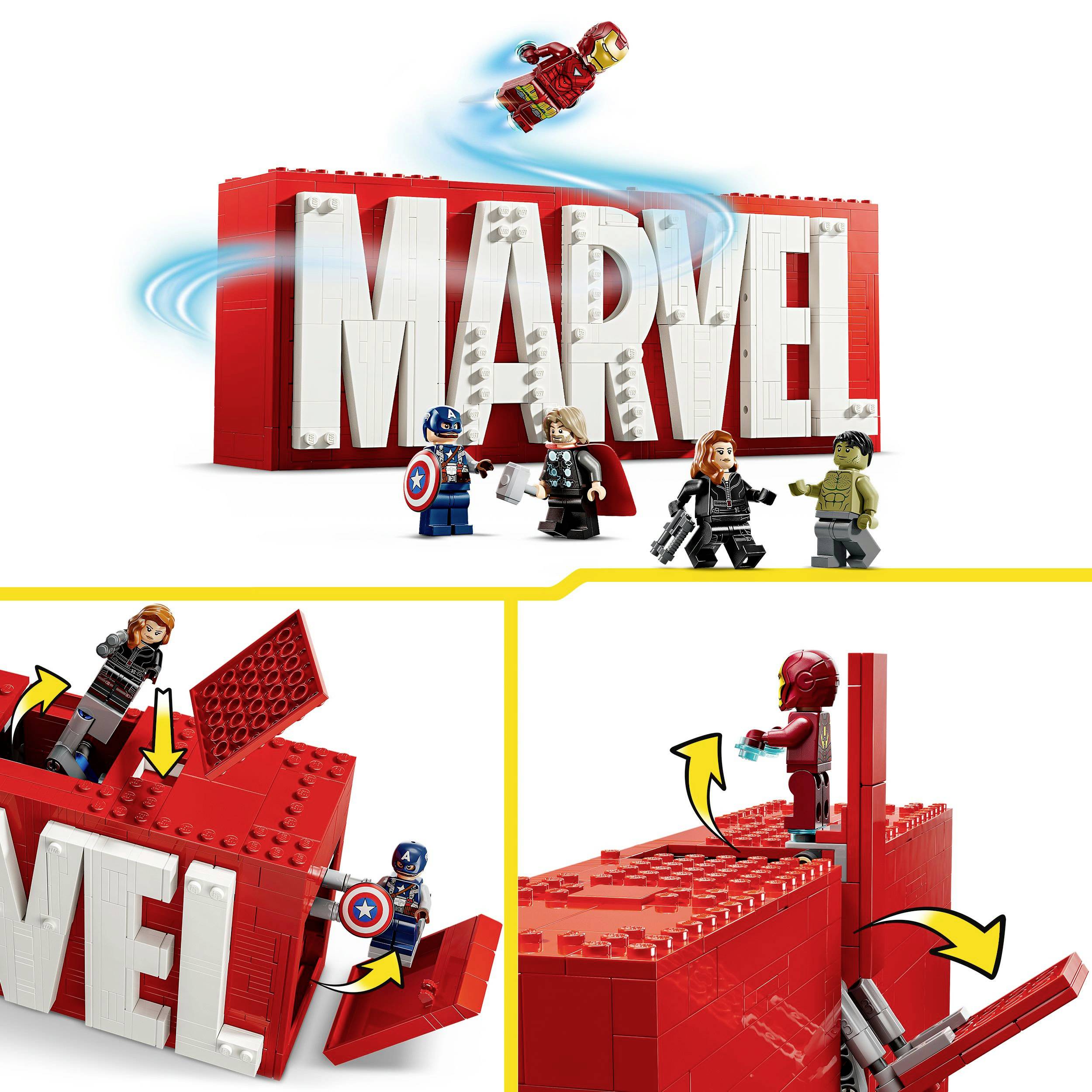 76313 LEGO® MARVEL SUPER HEROES MARVEL Logo & Minifiguren