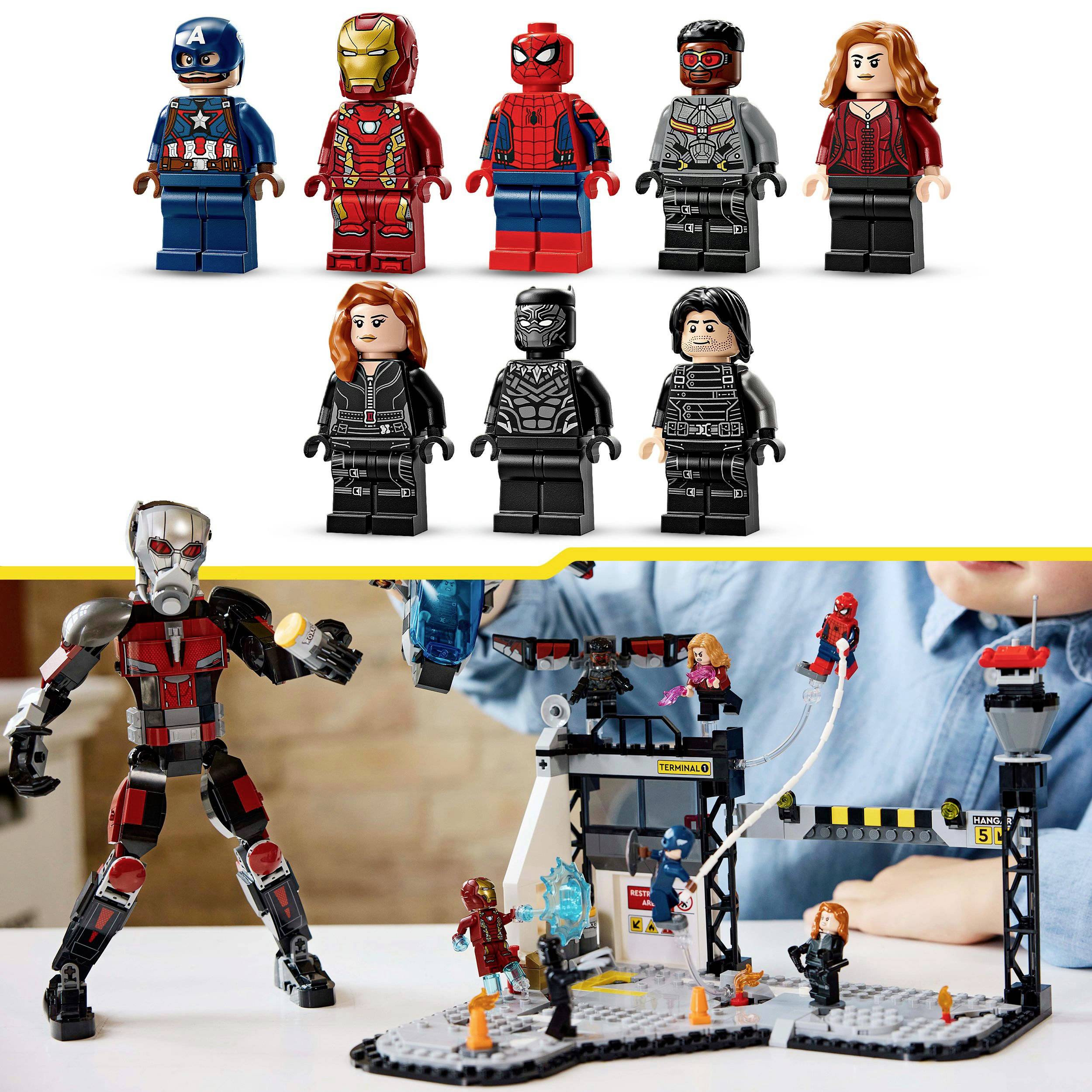 76314 LEGO® MARVEL SUPER HEROES Captain America: Civil War Actionduell