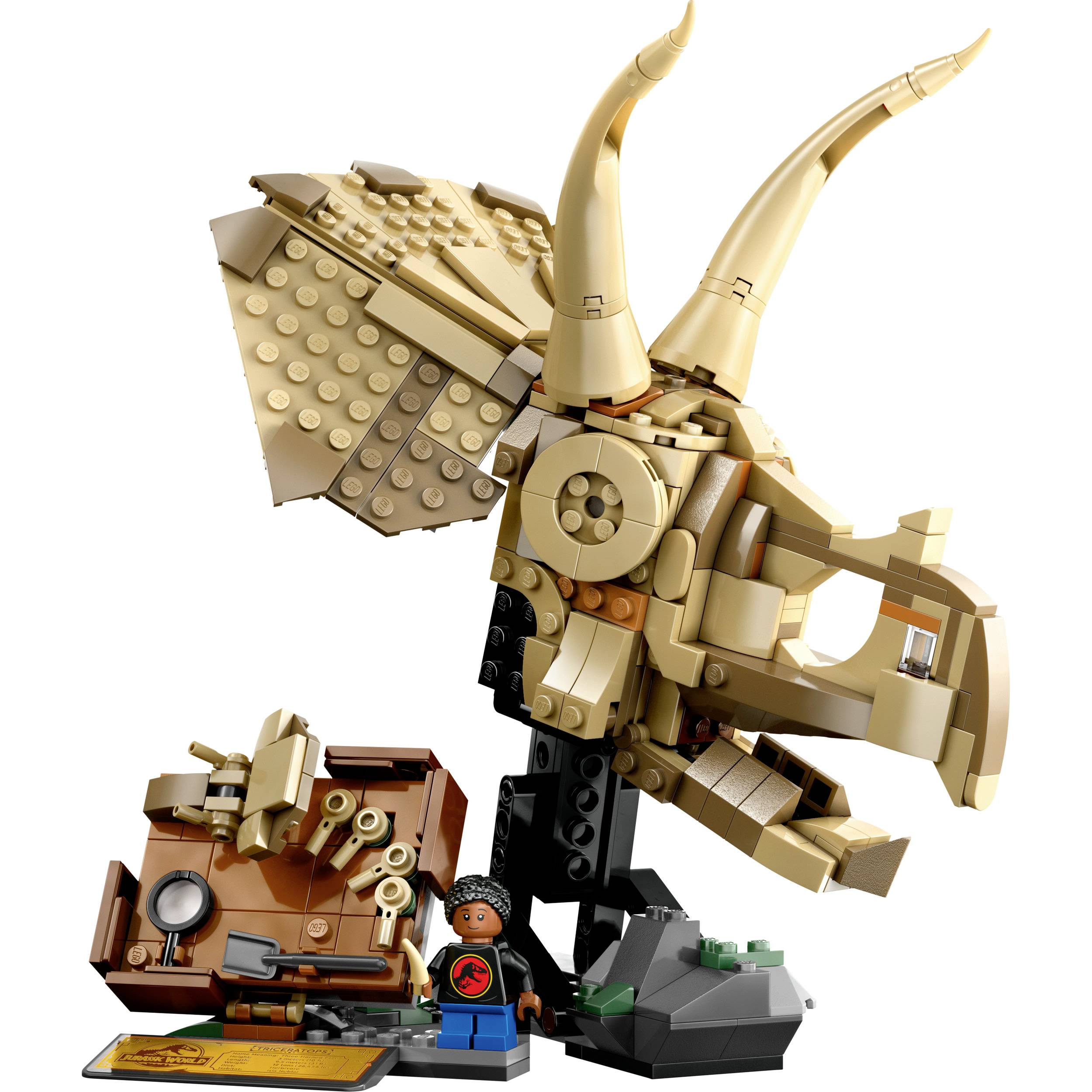 76969 LEGO® JURASSIC WORLD™ Dinosaurier-Fossilien: Triceratops-Schädel