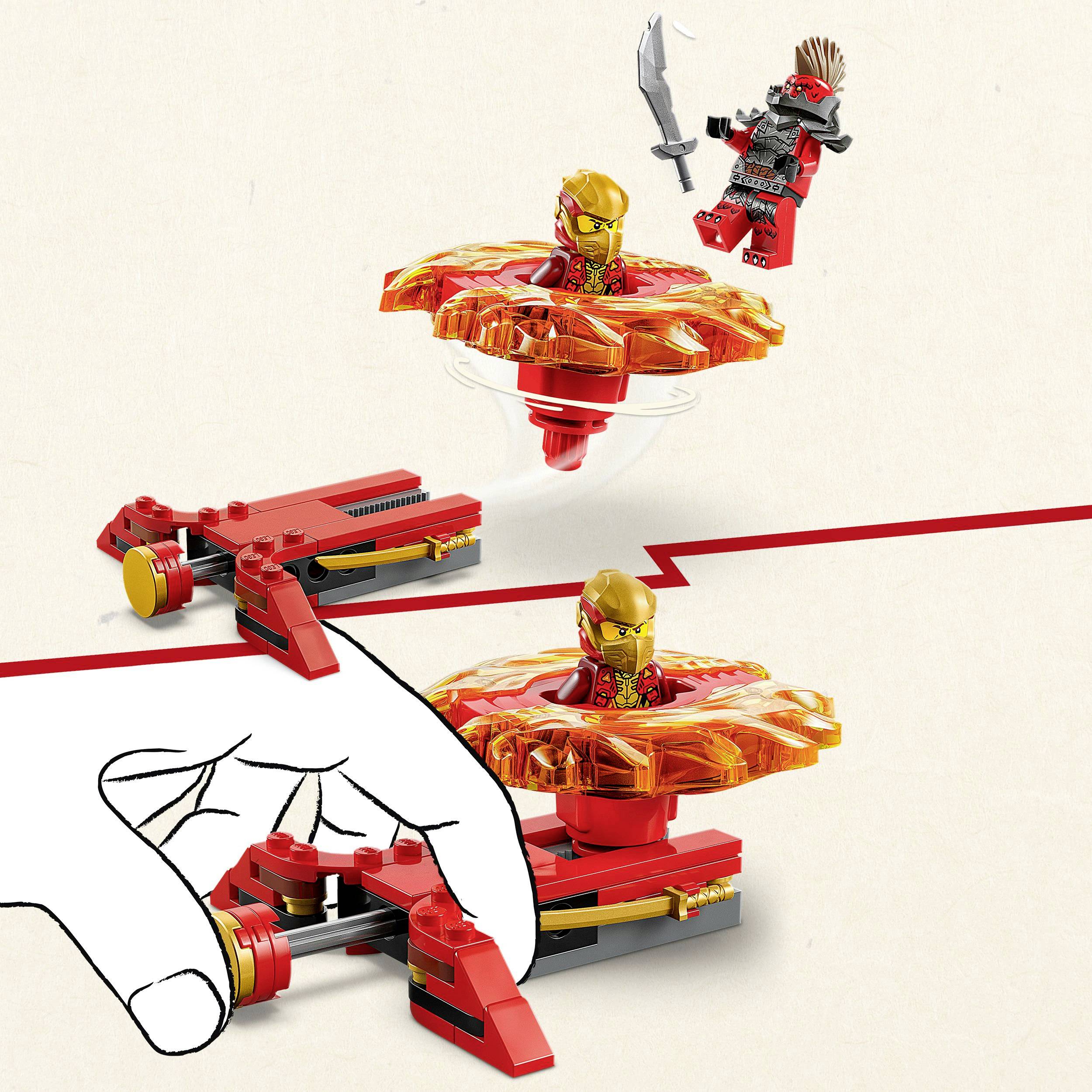 ® Ninjago 71823 Kais Drachen-Spinjitzu-Spinner
