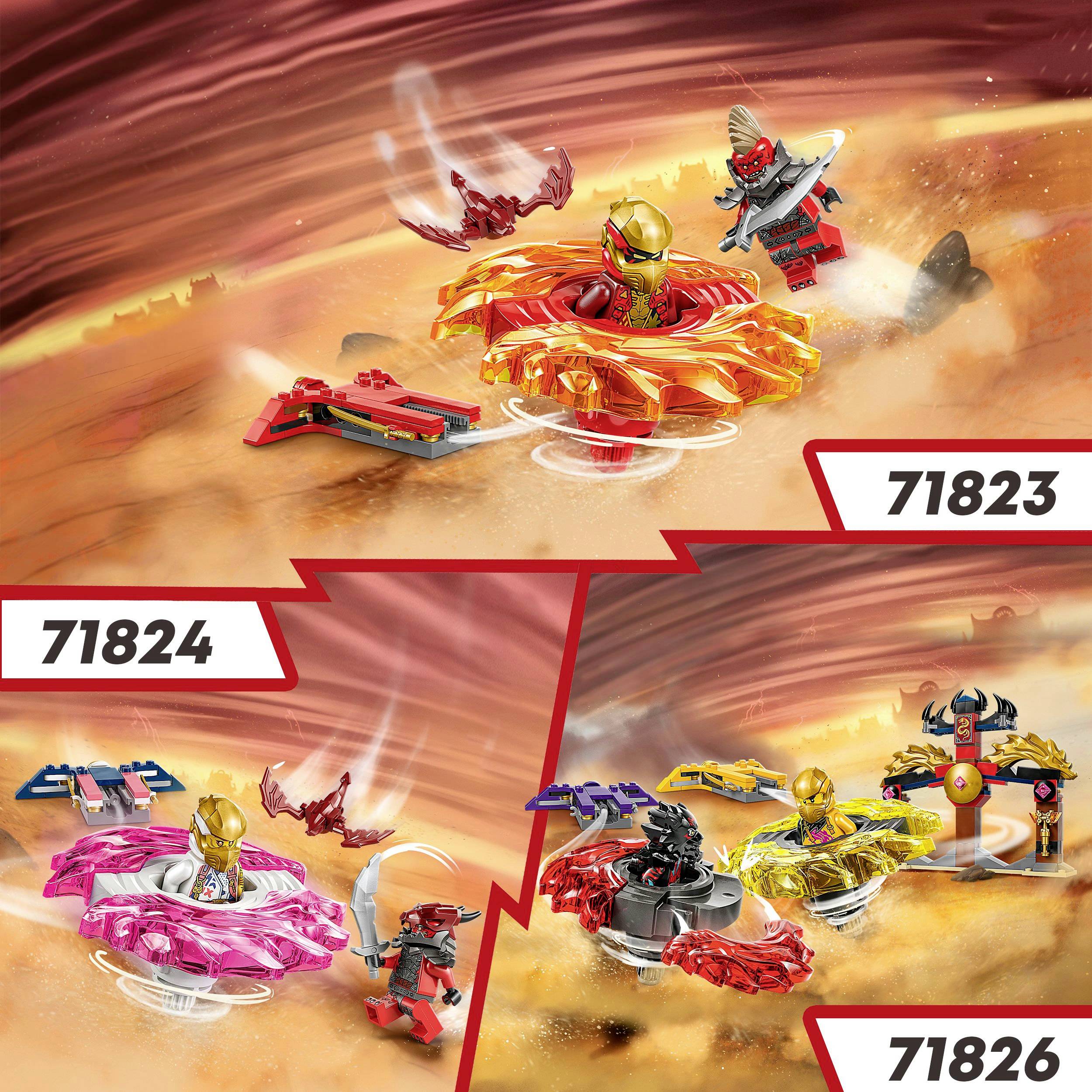 ® Ninjago 71823 Kais Drachen-Spinjitzu-Spinner