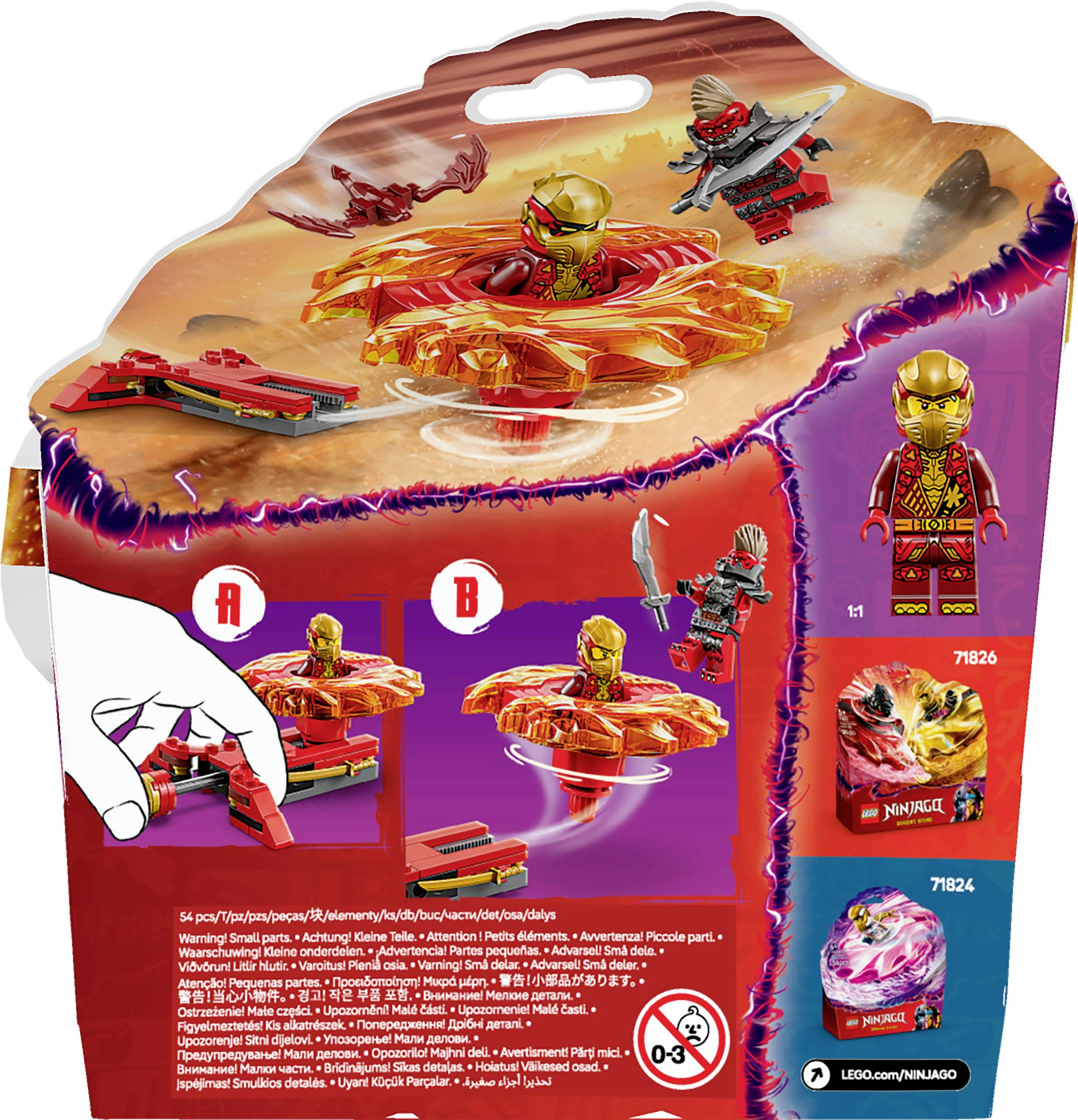 ® Ninjago 71823 Kais Drachen-Spinjitzu-Spinner