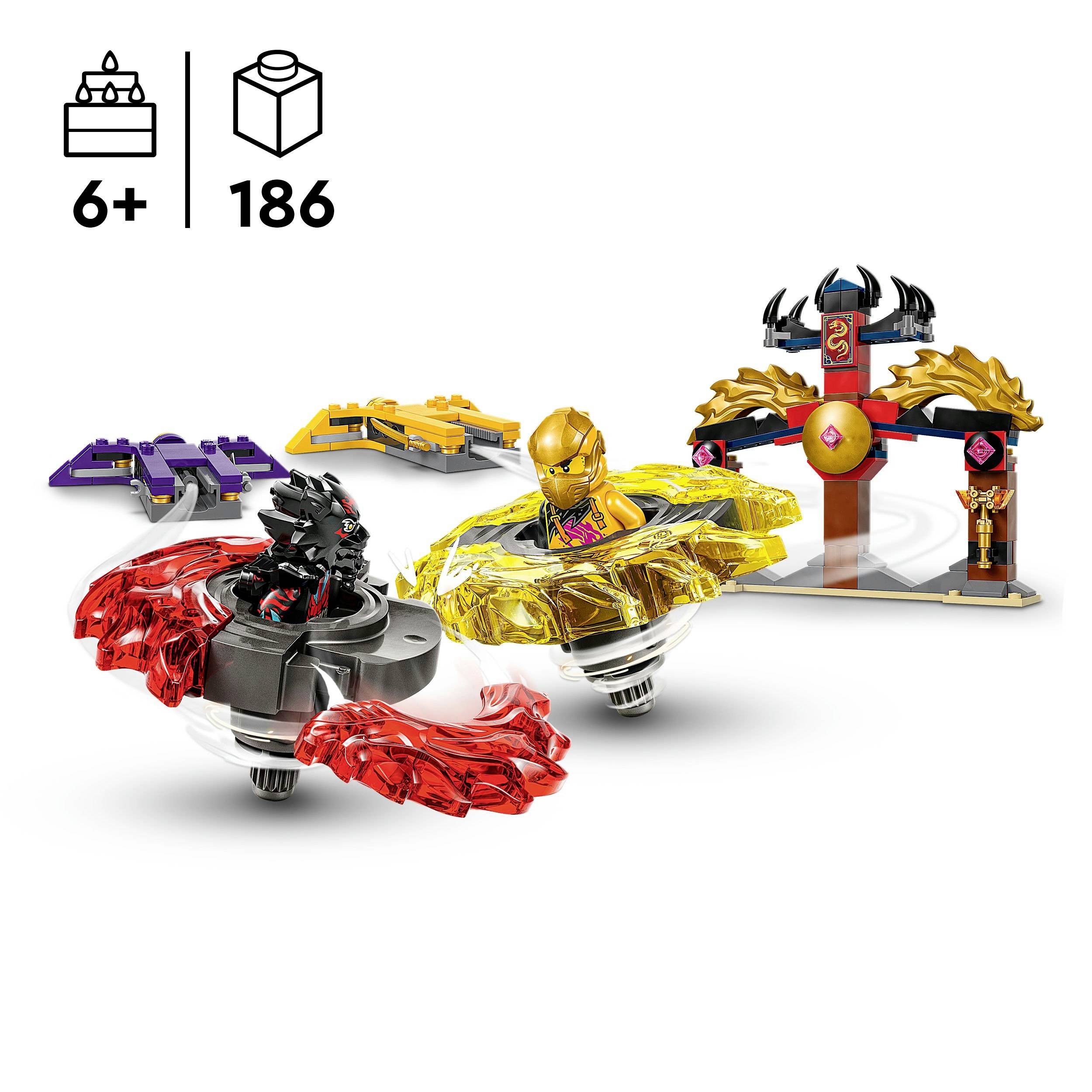 71826 LEGO® NINJAGO Drachen-Spinjitzu Battle Pack