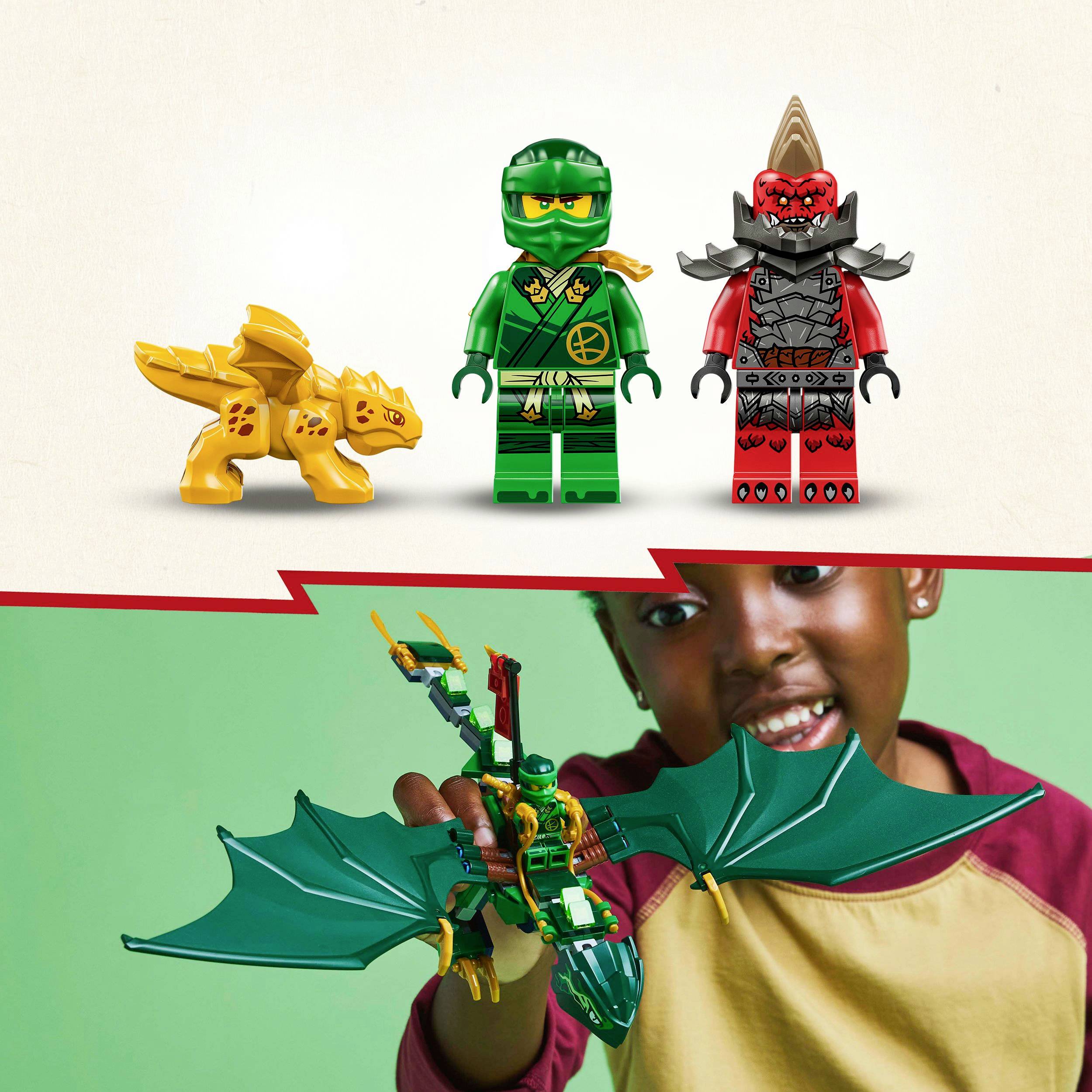 71829 LEGO® NINJAGO Lloyds grüner Walddrache