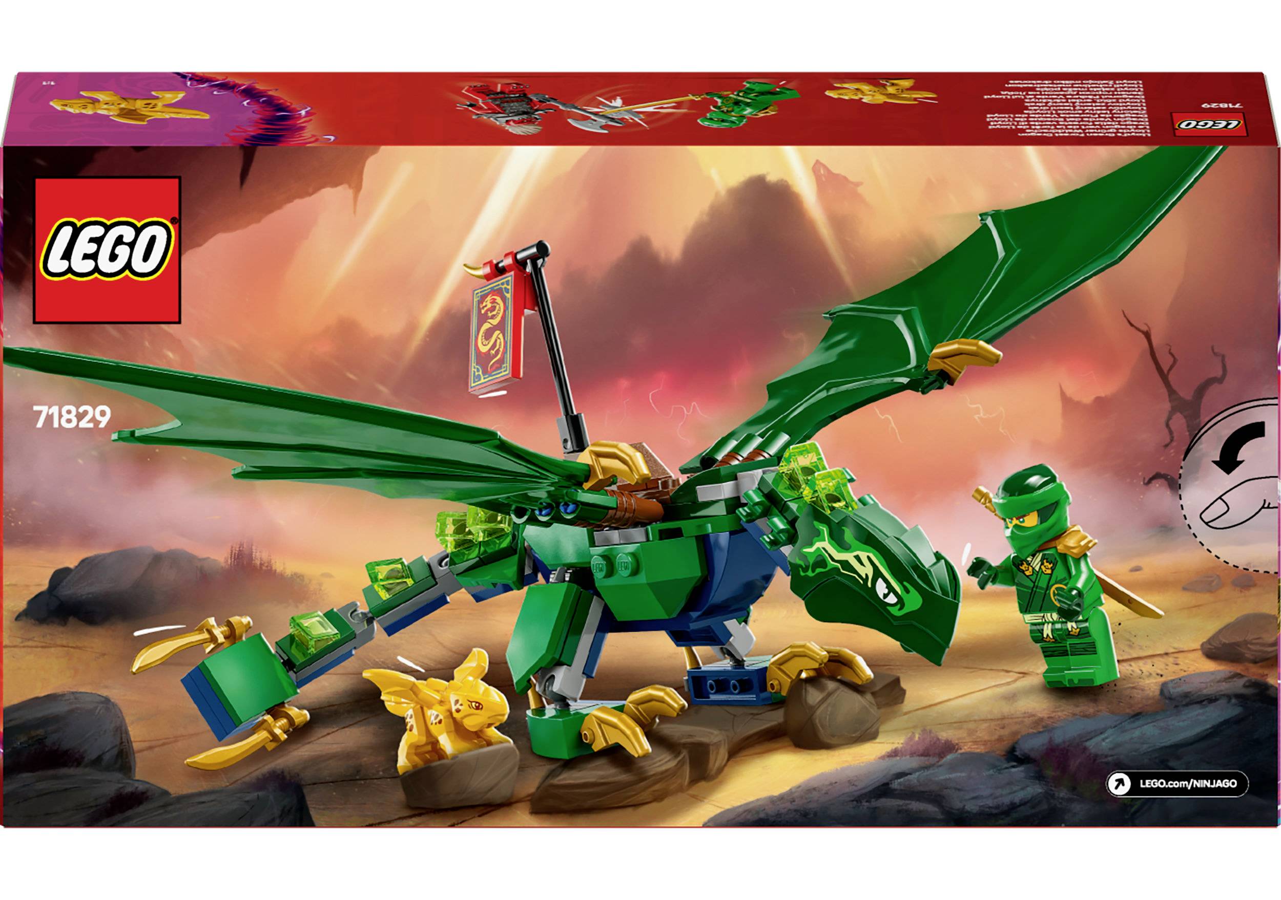 71829 LEGO® NINJAGO Lloyds grüner Walddrache