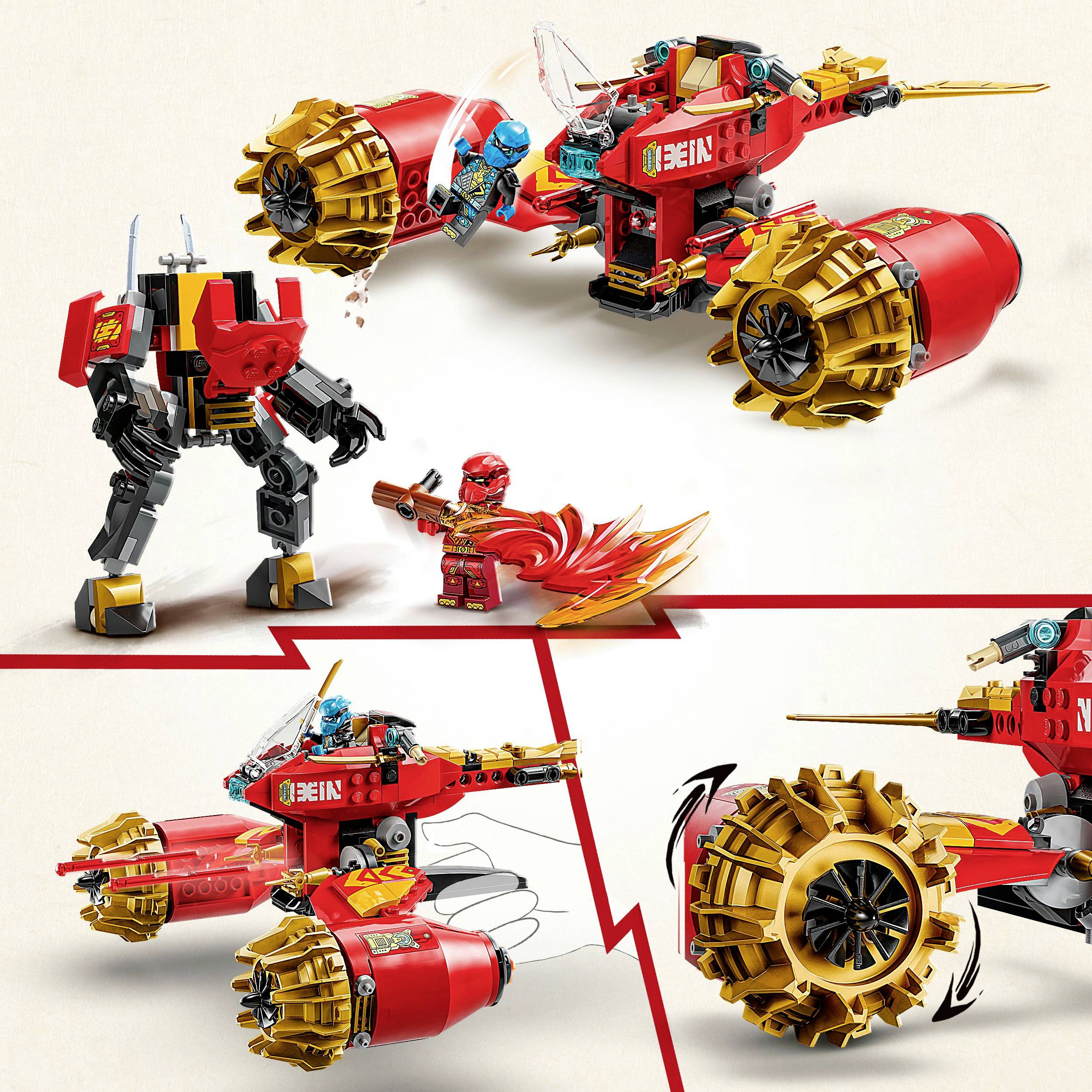 71830 LEGO® NINJAGO Kais Sturmreiter-Mech
