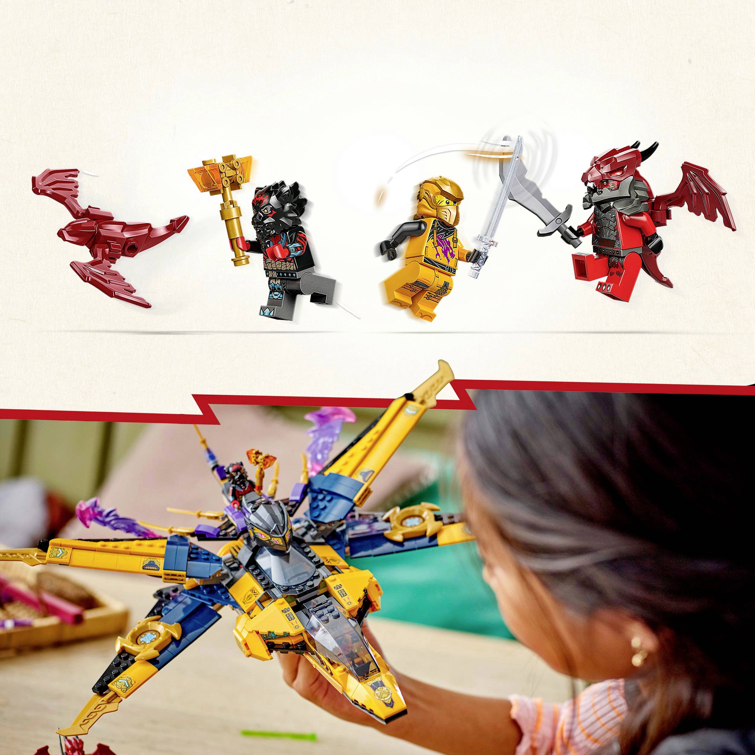 LEGO Ninjago - Ras und Arins Super-Sturmflieger (71833)