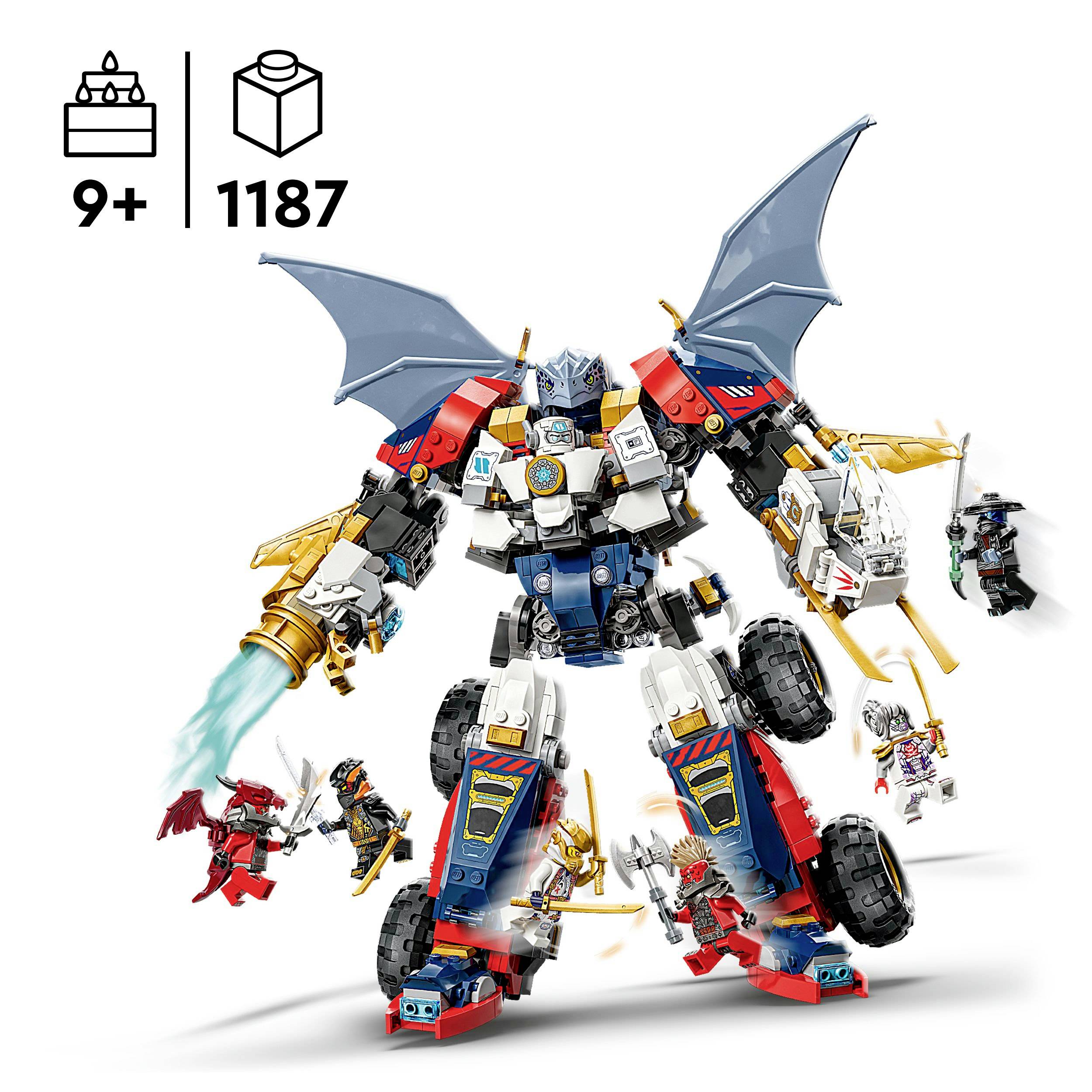 71834 LEGO® NINJAGO Zanes Ultra-Kombi-Mech