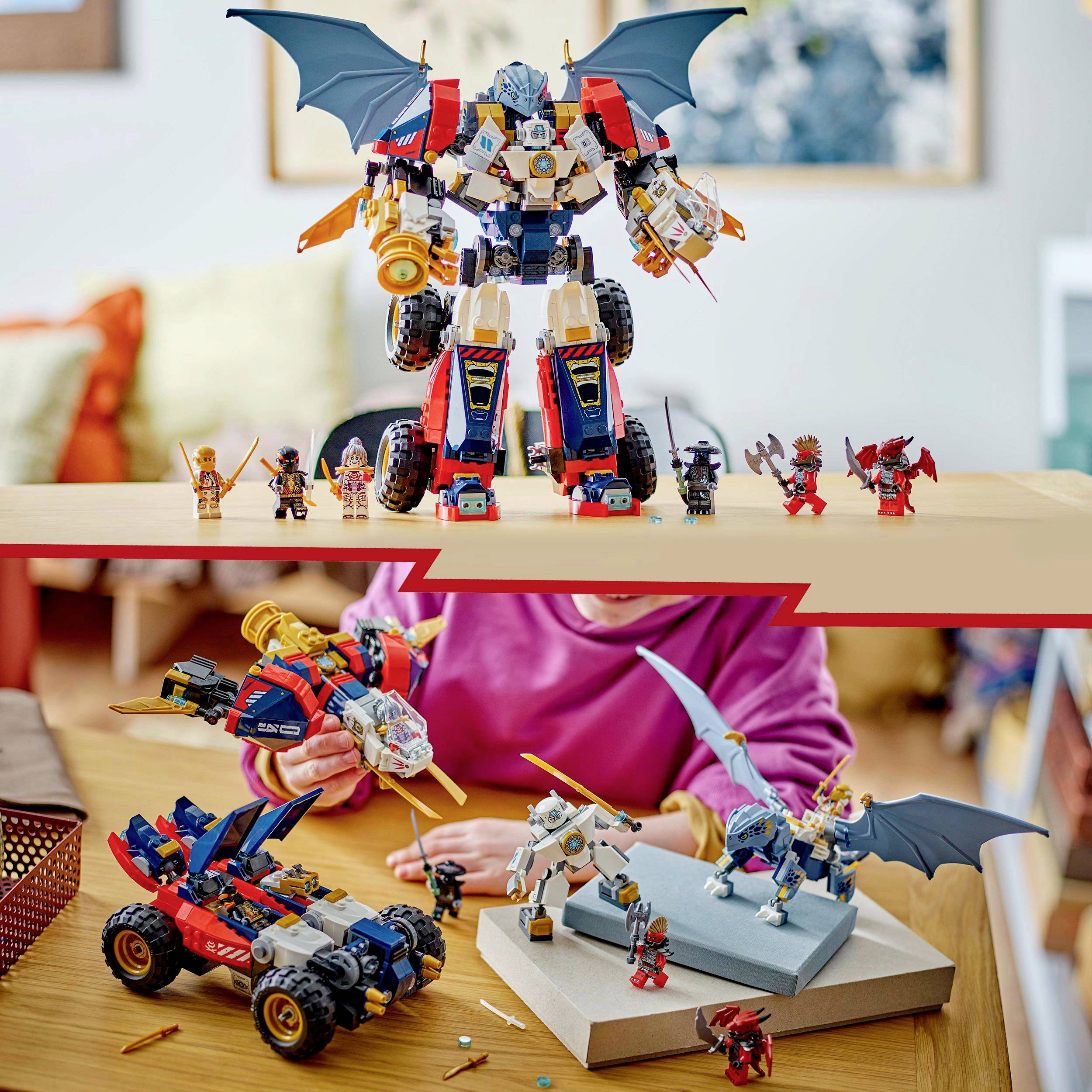 71834 LEGO® NINJAGO Zanes Ultra-Kombi-Mech