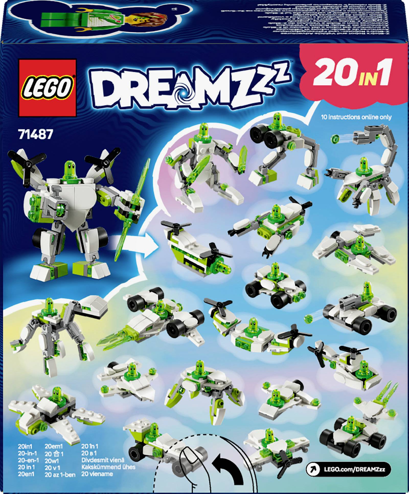 71487 LEGO® DREAMZZZ Z-Blob's Roboter- und Fahrzeugabenteuer