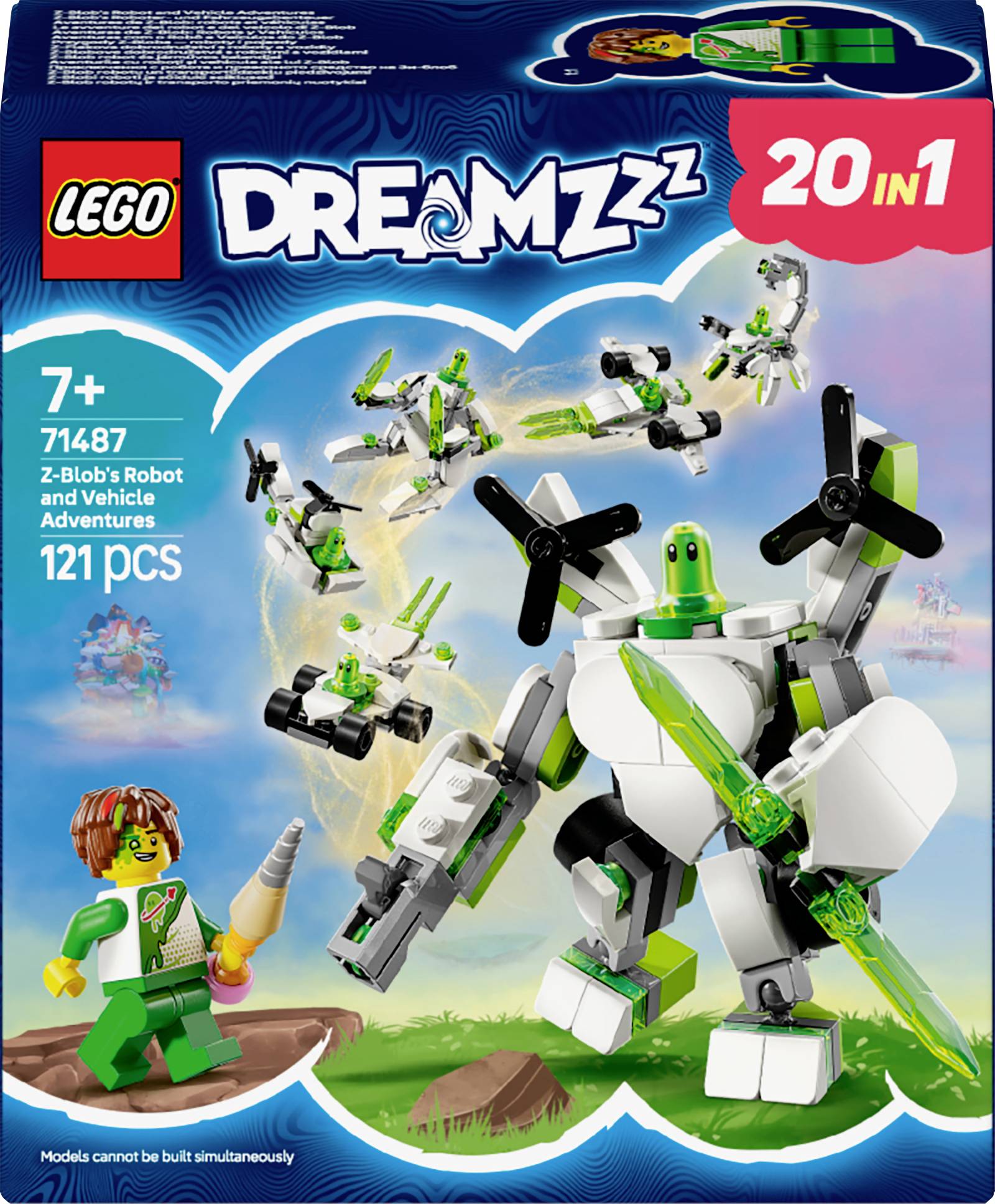 71487 LEGO® DREAMZZZ Z-Blob's Roboter- und Fahrzeugabenteuer