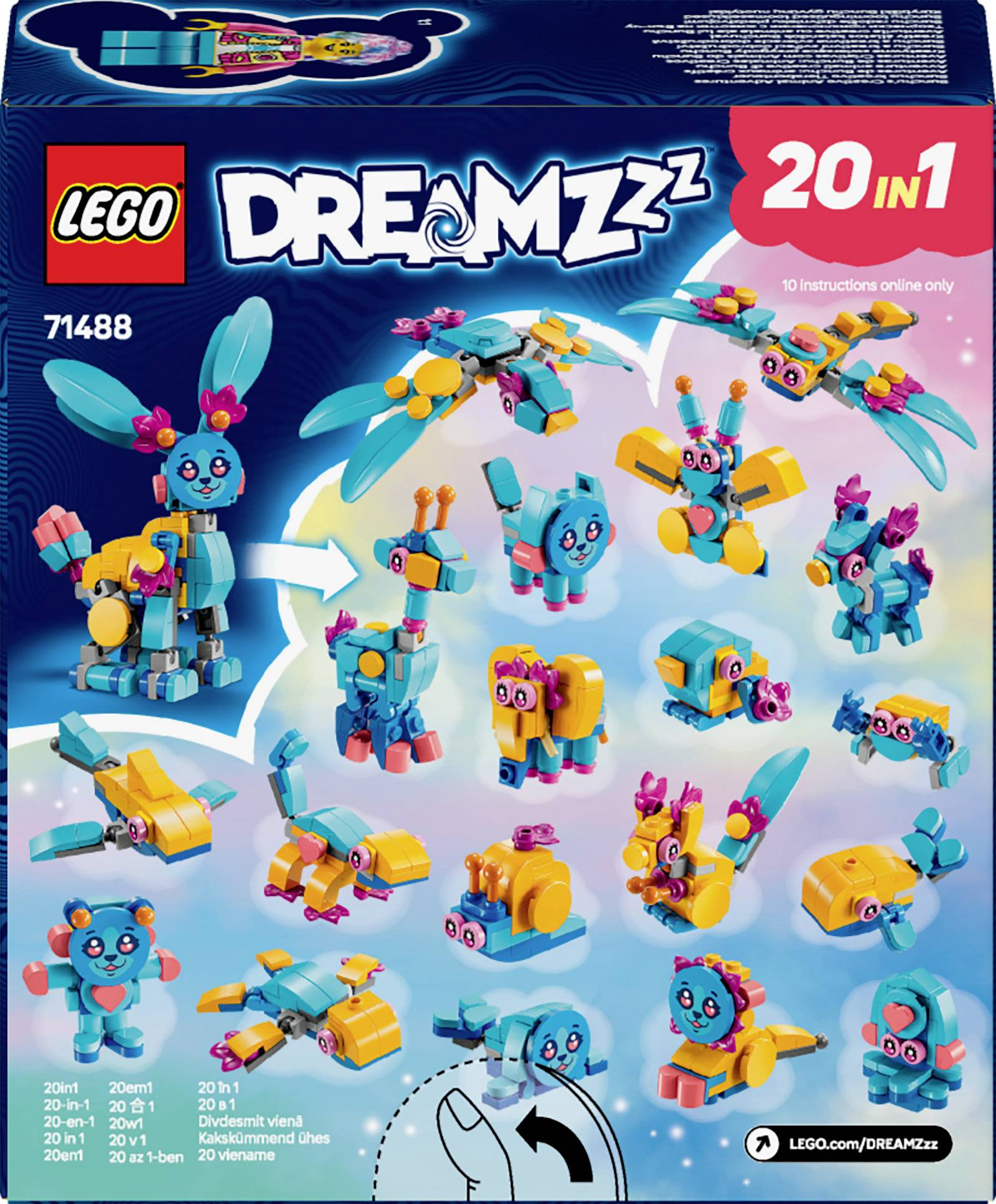 71488 LEGO® DREAMZZZ Bunchus kreative Tierabenteuer