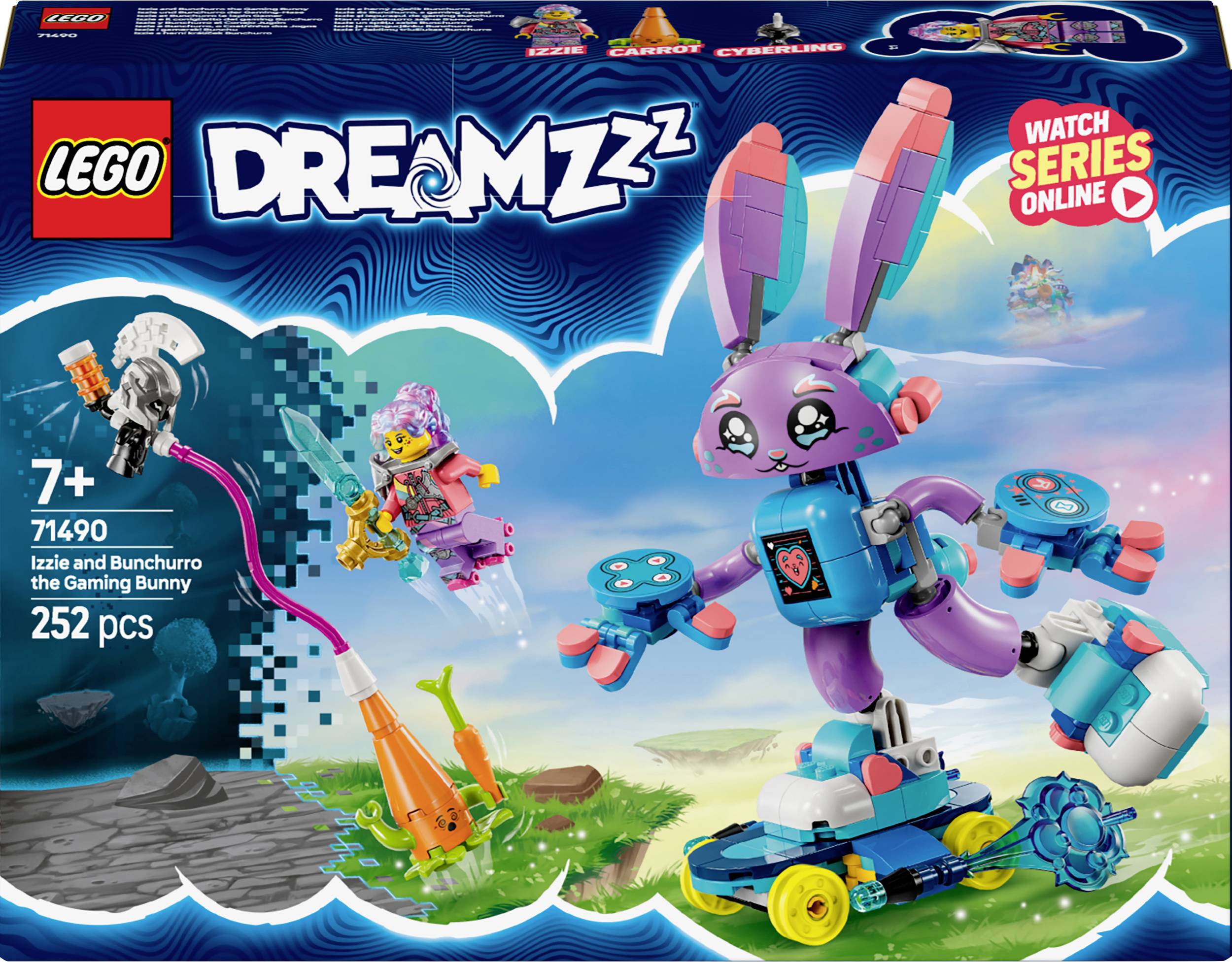 71490 LEGO® DREAMZZZ Izzie und Bunchurro der Gaming-Hase