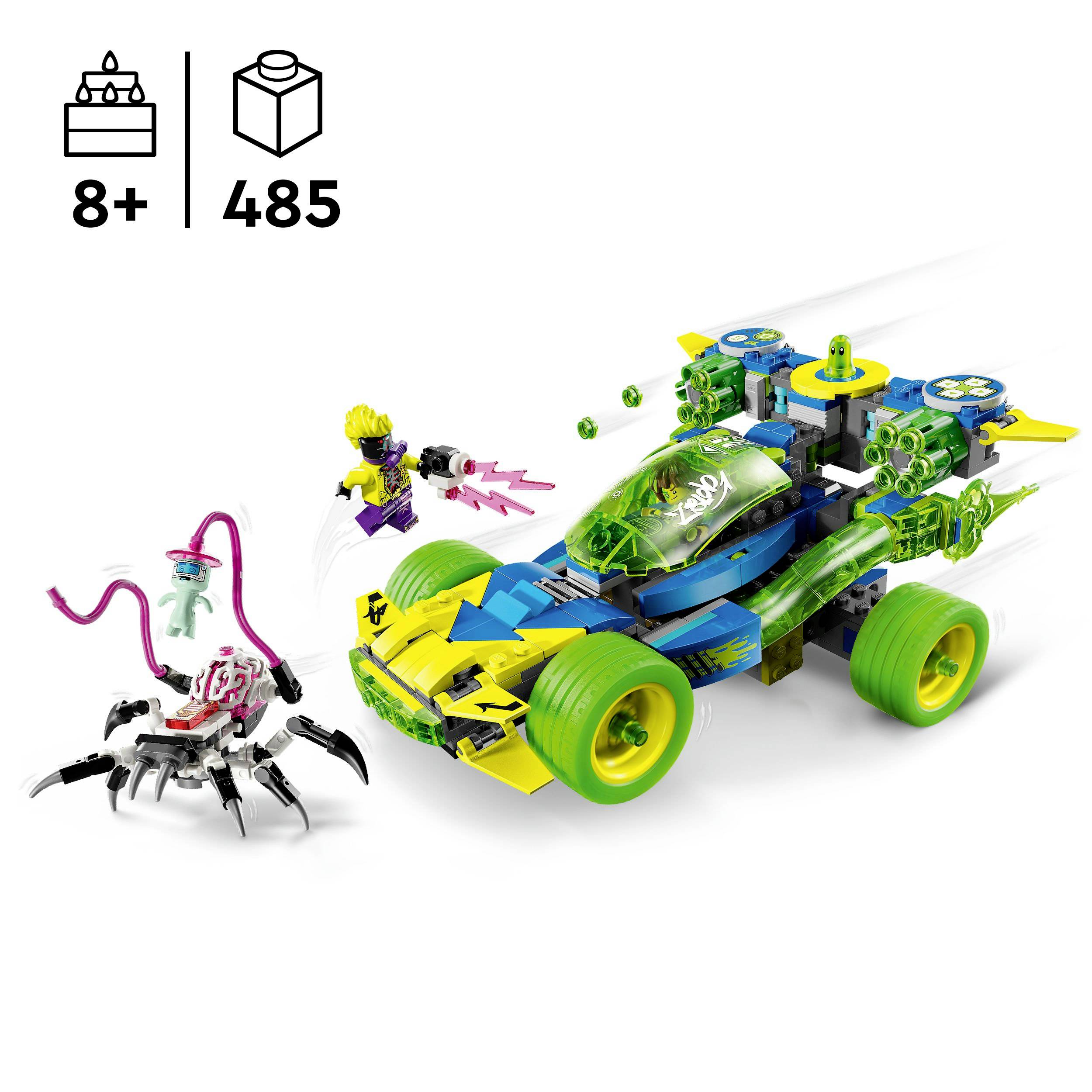 71491 LEGO® DREAMZZZ Mateo mit dem Z-Blob Action-Rennwagen