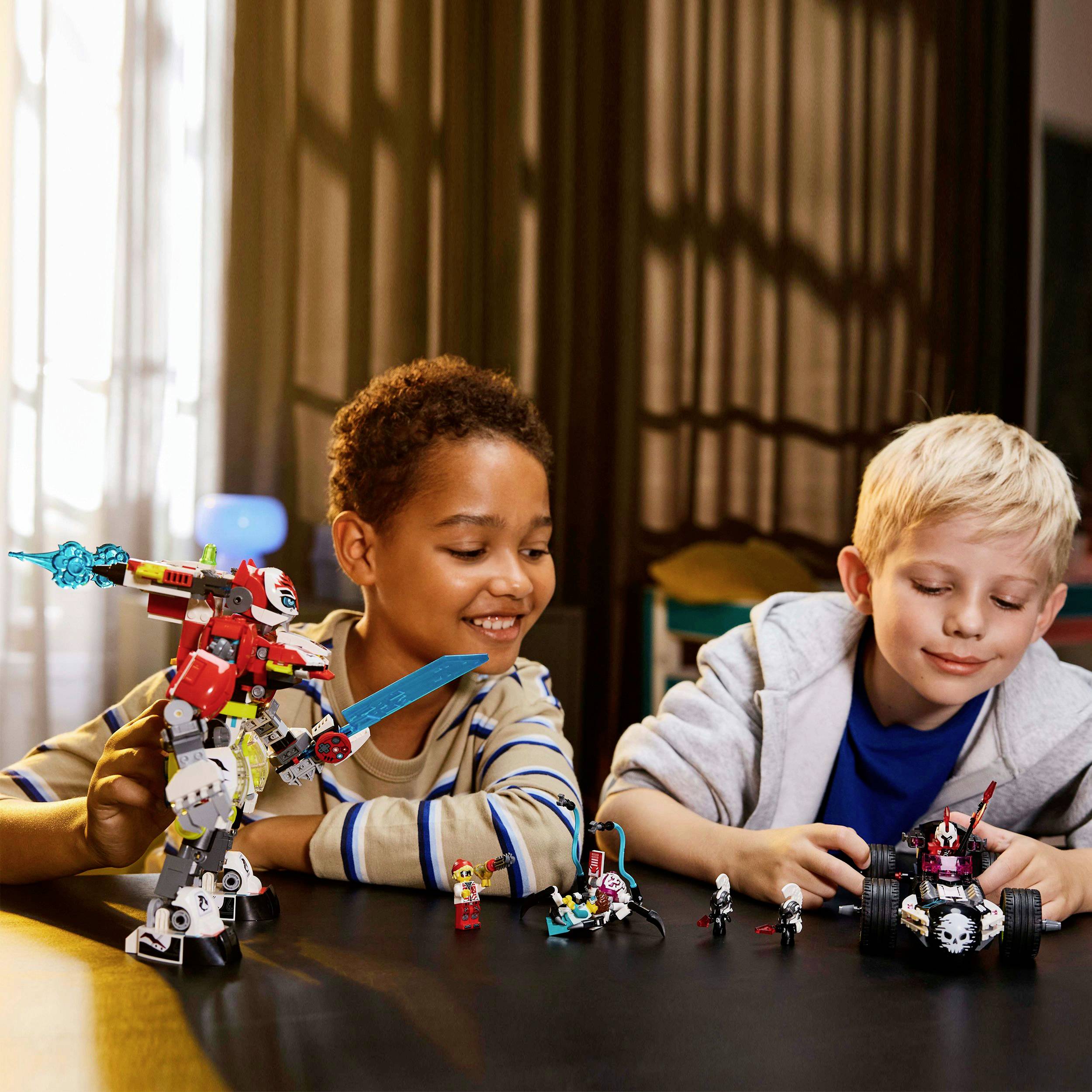LEGO - 71497 DREAMZzz Coopers Tiger-Mech und Zero's Hot Rod Auto