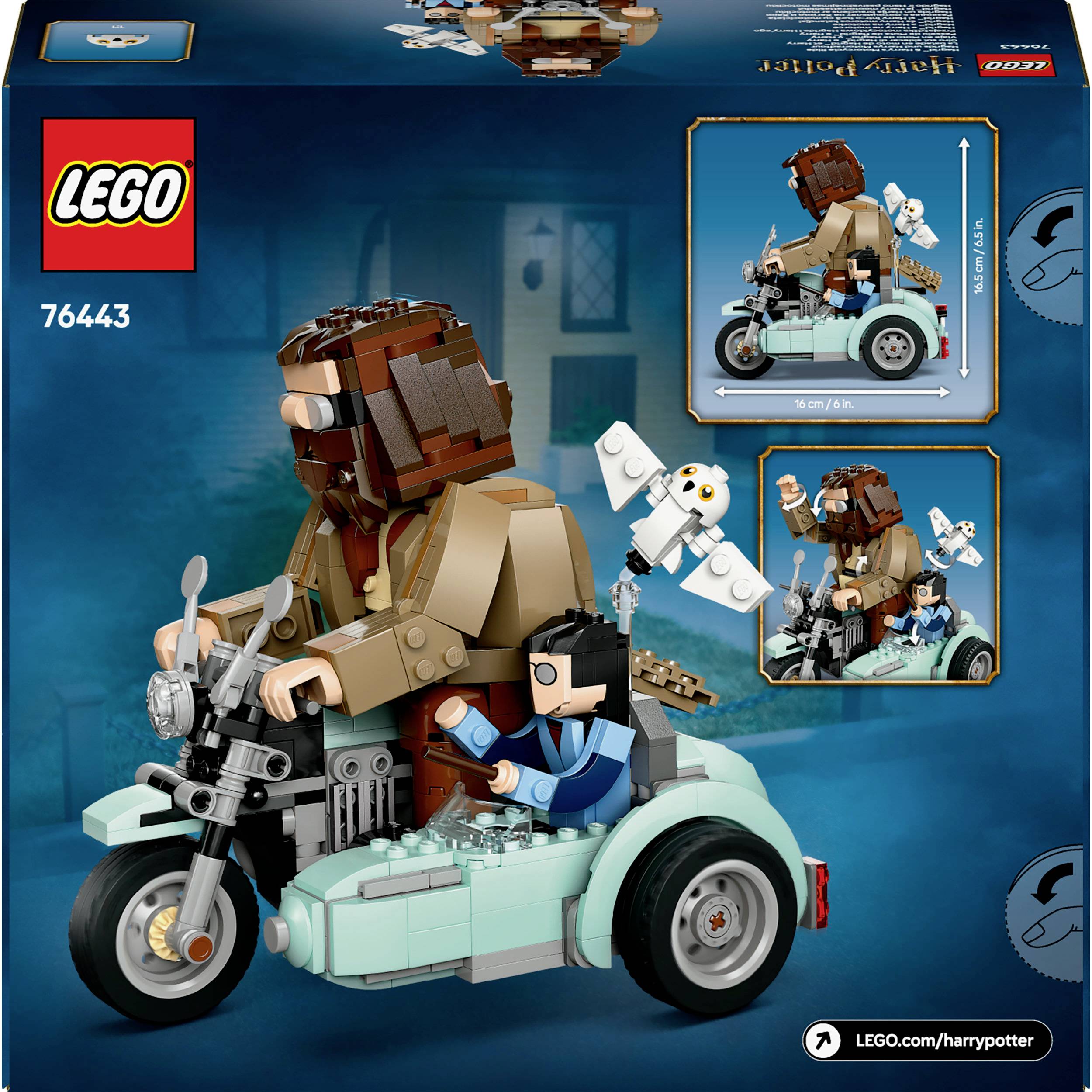 76443 LEGO® HARRY POTTER™ Hagrids und Harrys Motorradtour