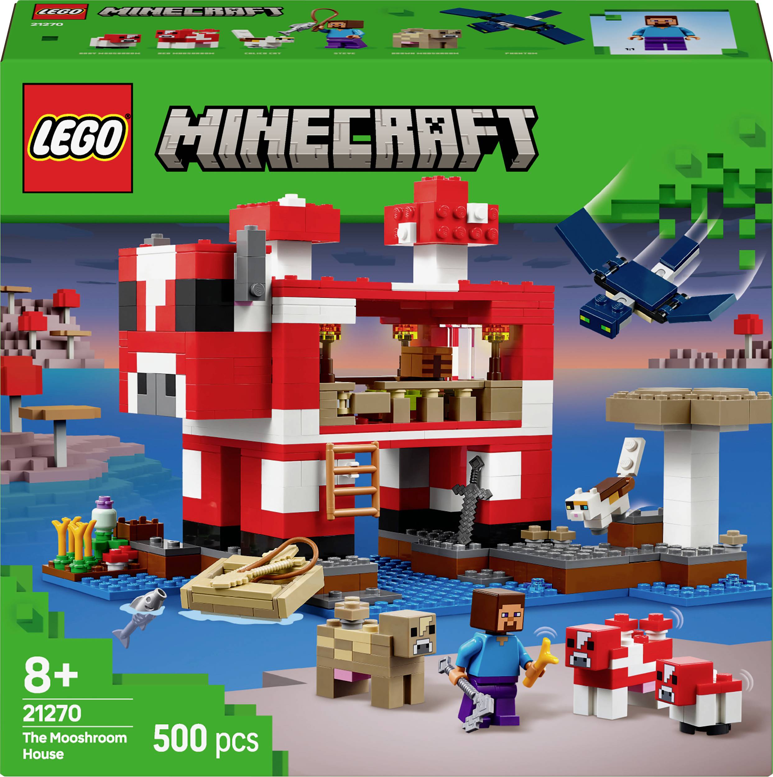 21270 LEGO® MINECRAFT Das Pilzkuh-Haus