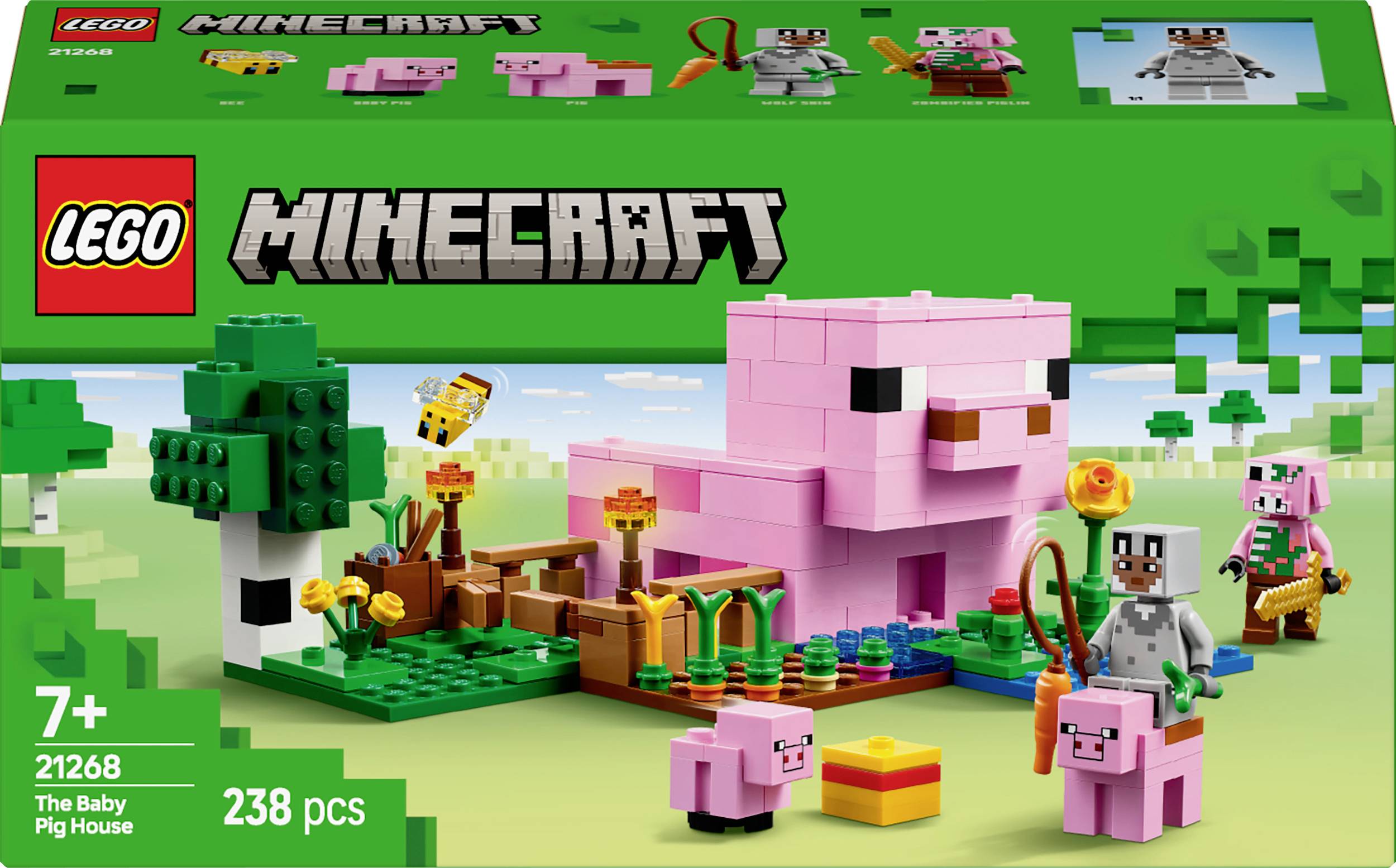 21268 LEGO® MINECRAFT Das Babyschwein-Haus