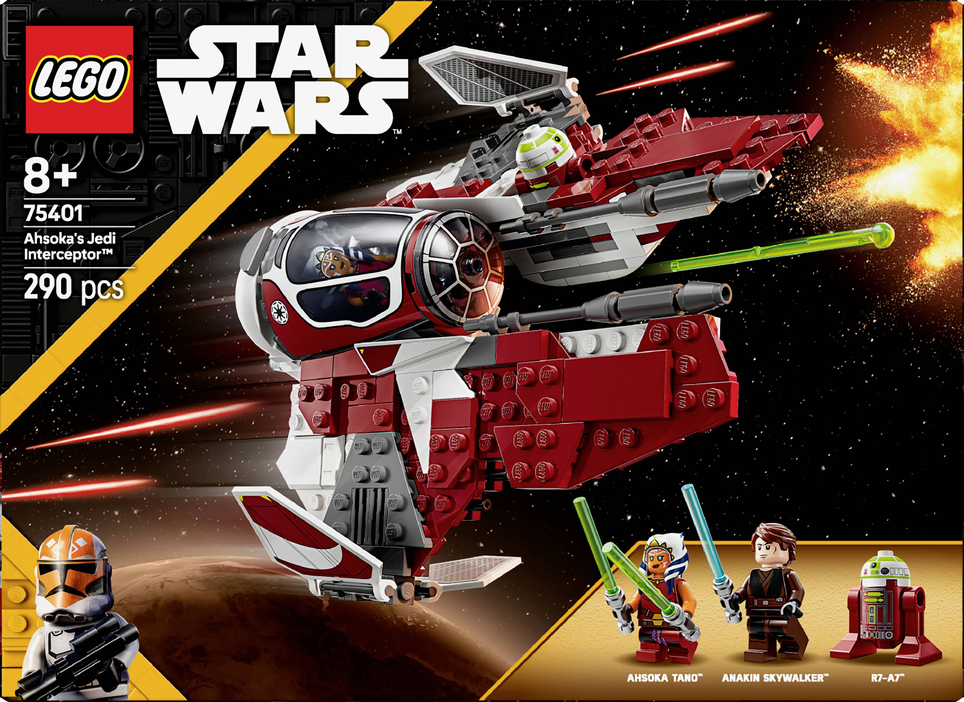 75401 LEGO® STAR WARS™ Ahsokas Jedi Interceptor™