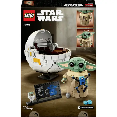75403 LEGO® STAR WARS™ Grogu™ in seiner Repulsorwiege 75403 LEGO® STAR WARS™ Grogu™ in seiner Repulsorwiege