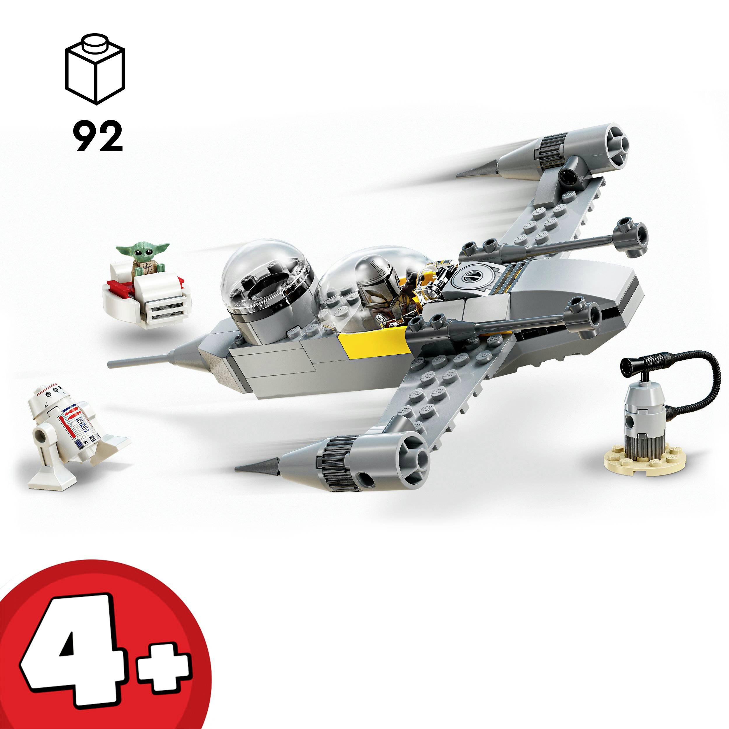 75410 LEGO® STAR WARS™ Mandos und Grogus N-1 Starfighter™