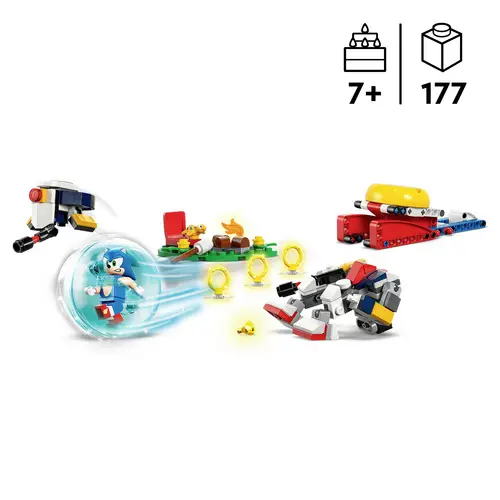 77001 LEGO® Sonic the Hedgehog Sonics Showdown am Lagerfeuer 77001 LEGO® Sonic the Hedgehog Sonics Showdown am Lagerfeuer