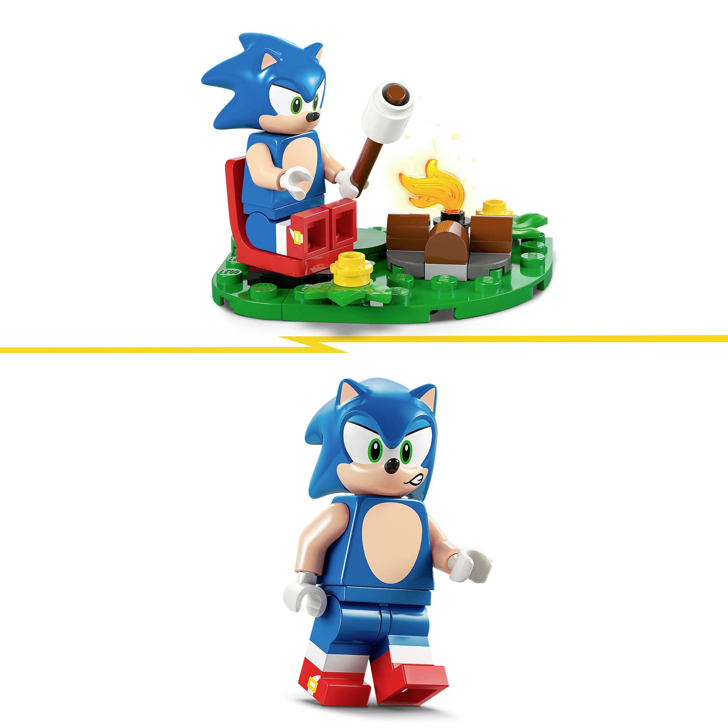 77001 LEGO® Sonic the Hedgehog Sonics Showdown am Lagerfeuer