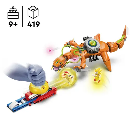 77003 LEGO® Sonic the Hedgehog Super Shadow vs. Biolizard 77003 LEGO® Sonic the Hedgehog Super Shadow vs. Biolizard