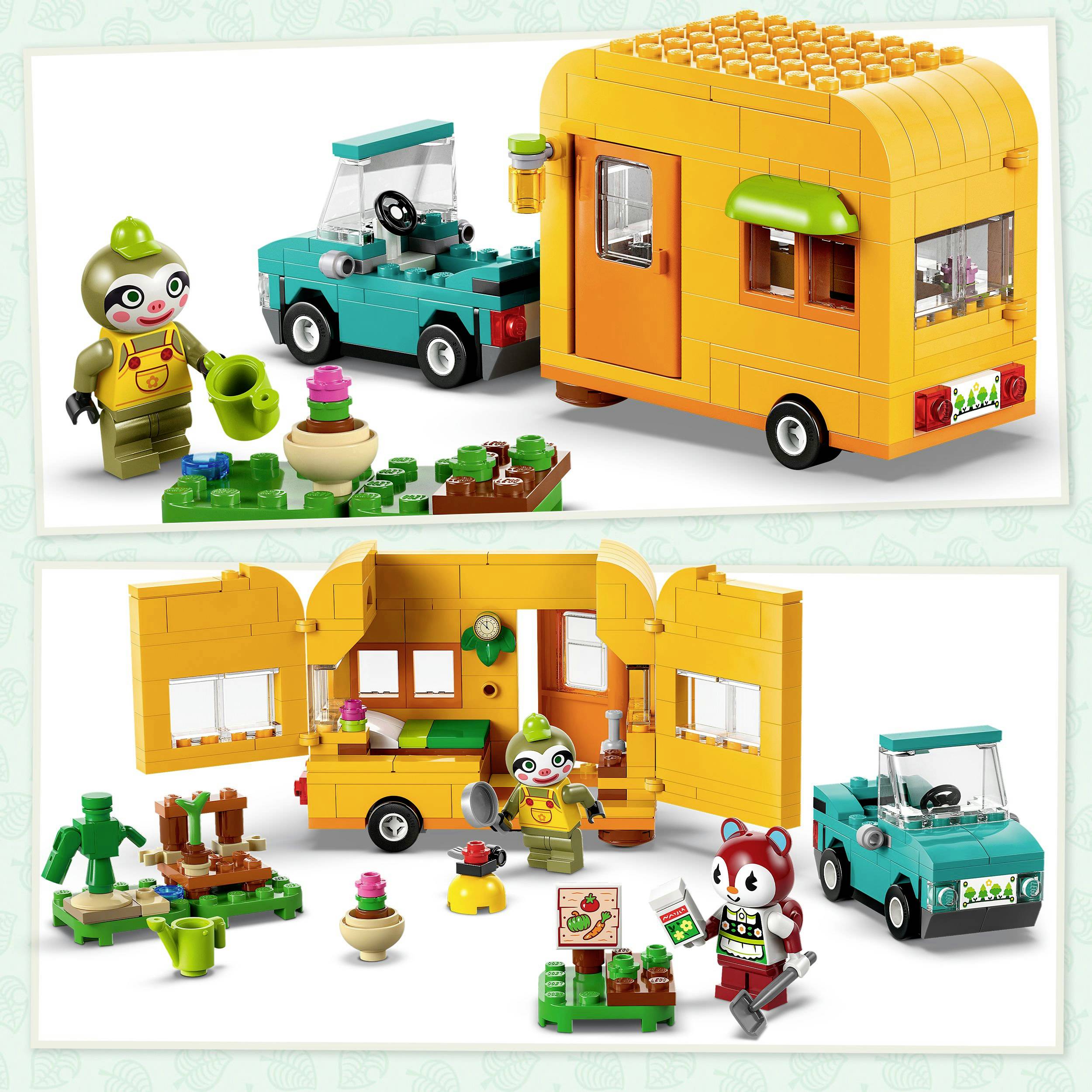 77054 LEGO® Animal Crossing Gerds Wohnwagen & Gärtnerei